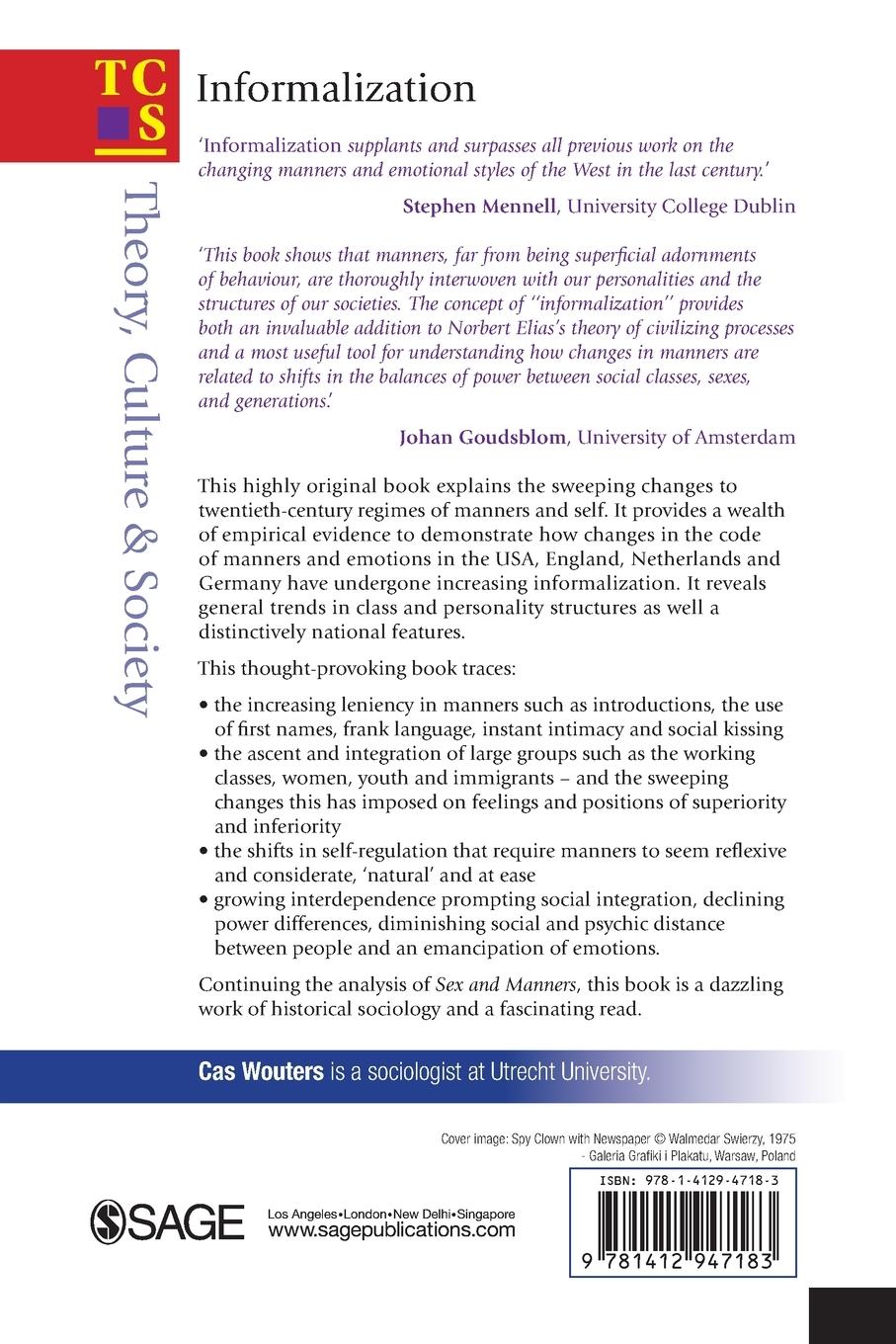 Rückseitencover Informalization