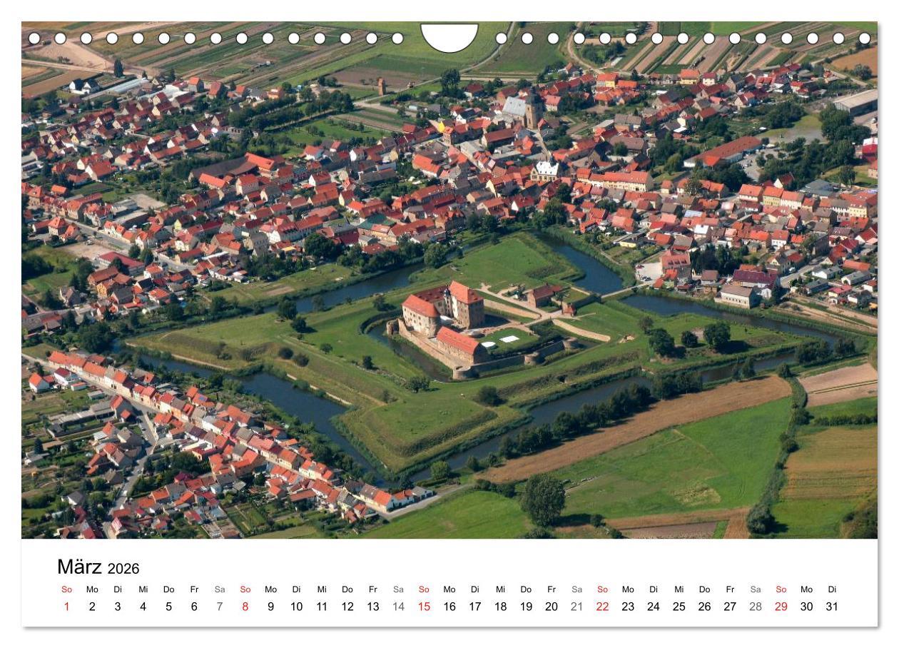 Beispielinhalt (Bild) Thüringen - mit Abstand betrachtet 2026 (Wandkalender 2026 DIN A4 quer), CALVENDO Monatskalender