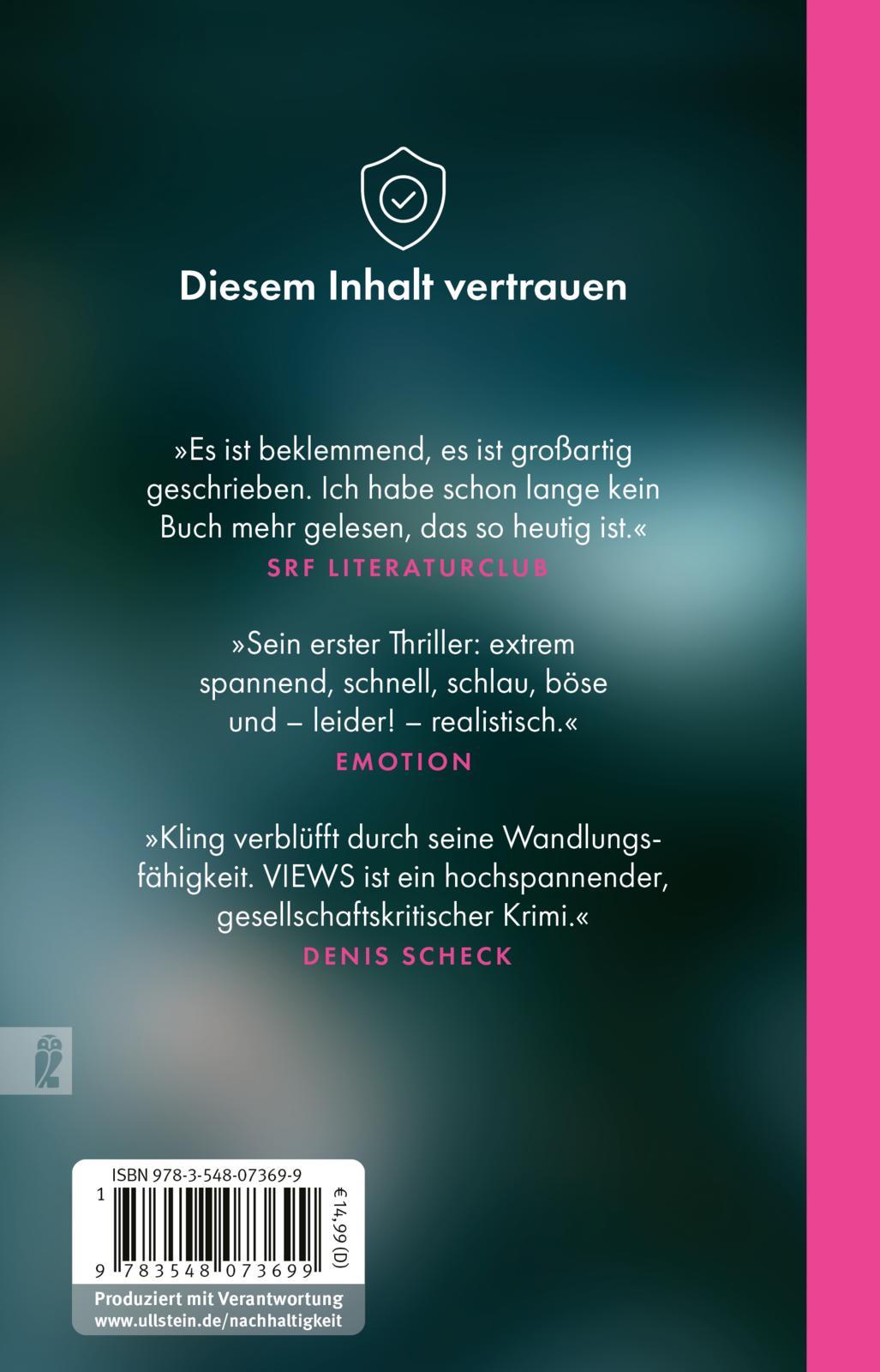 Rückseitencover VIEWS