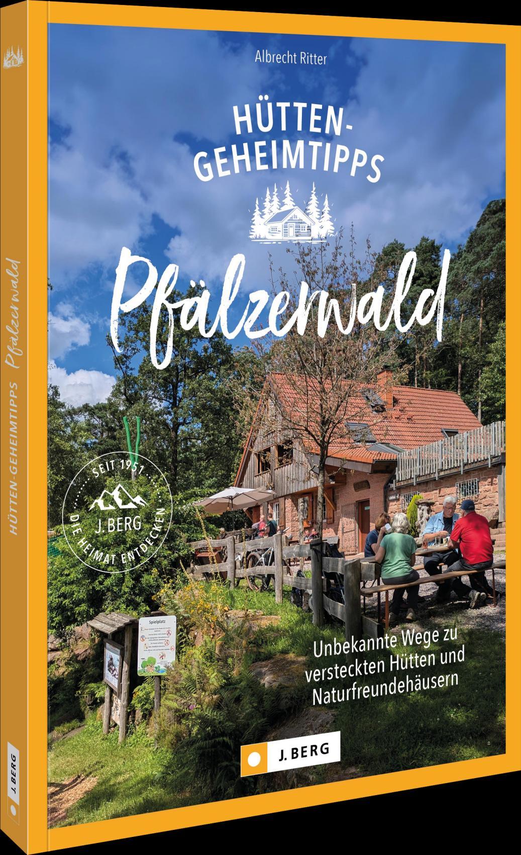 Vorderes Coverbild Hütten-Geheimtipps Pfälzerwald