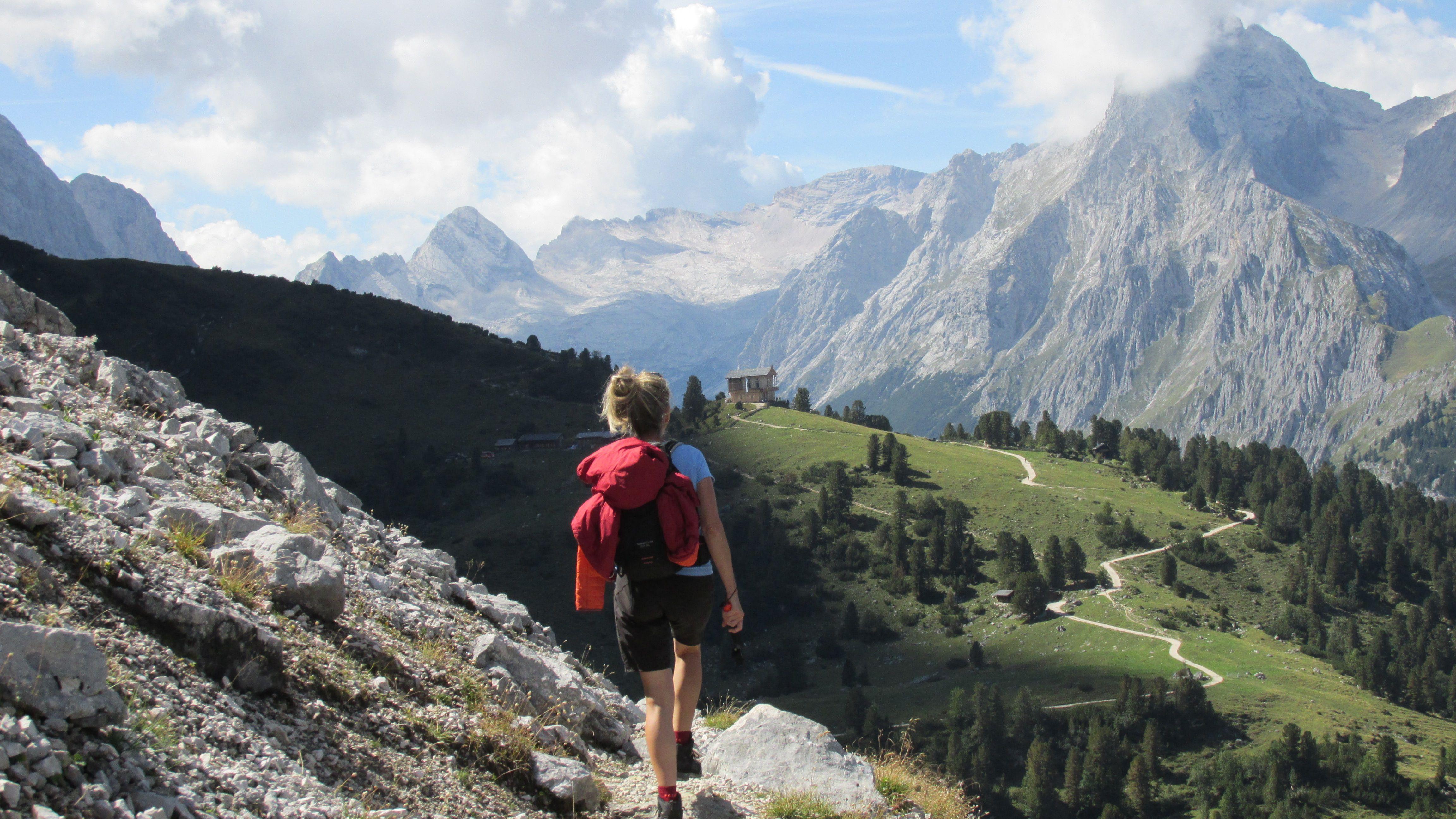 Beispielinhalt (Bild) Der Spitzenwanderweg rund um die Zugspitze