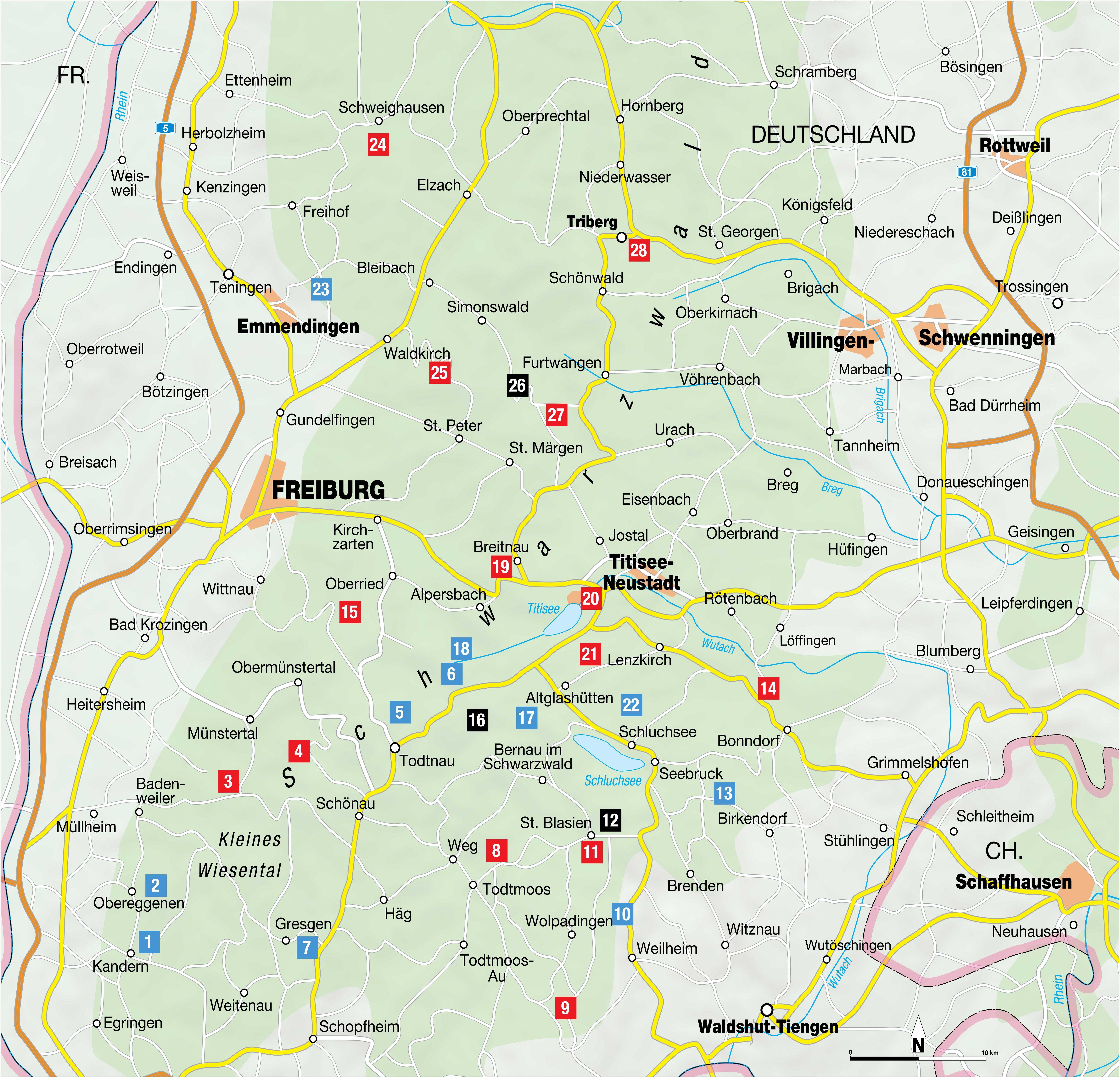 Beispielinhalt (Bild) Wandern für Kurzentschlossene Schwarzwald Süd