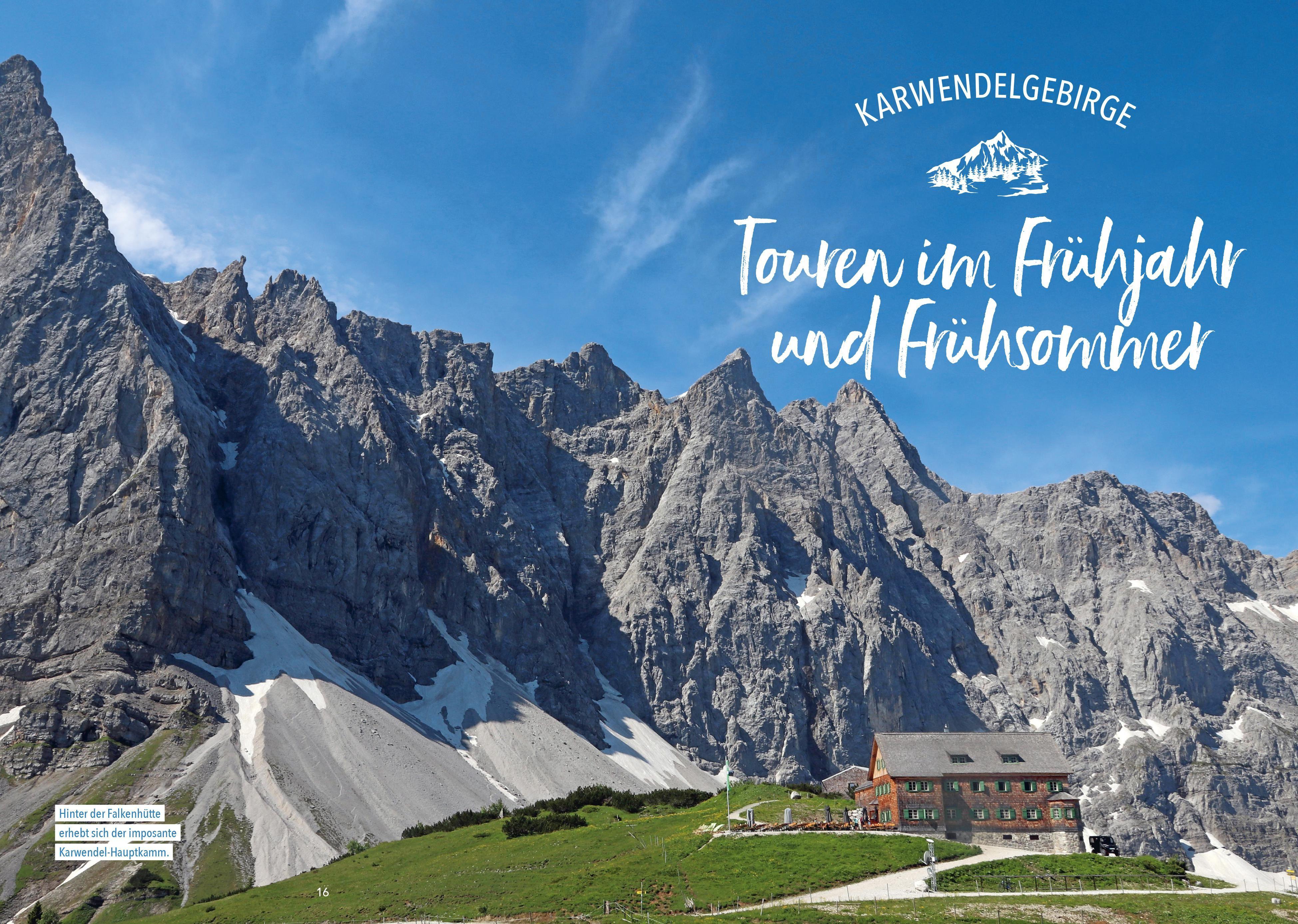 Beispielinhalt (Bild) Wanderungen für jede Jahreszeit Karwendel