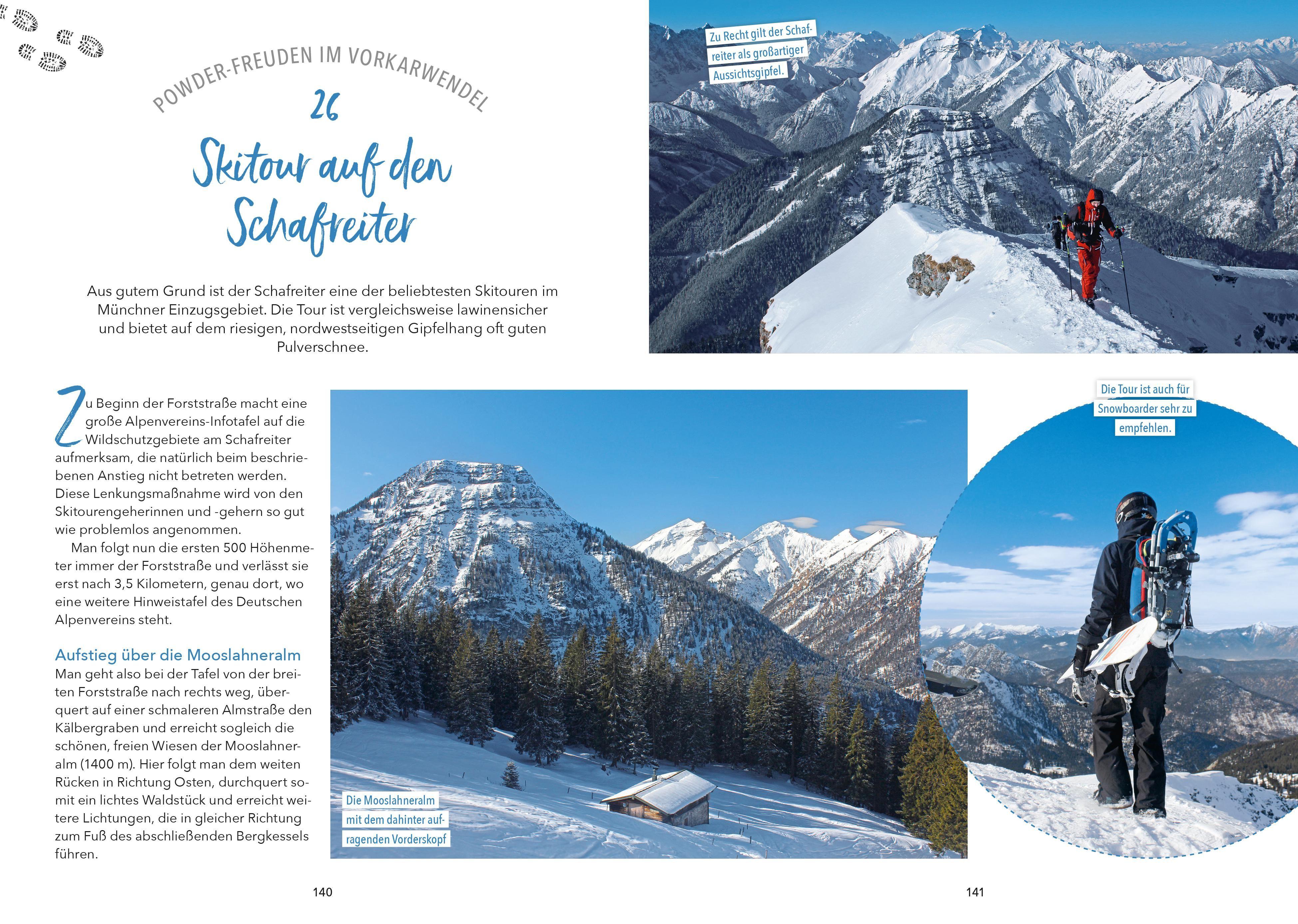 Beispielinhalt (Bild) Wanderungen für jede Jahreszeit Karwendel