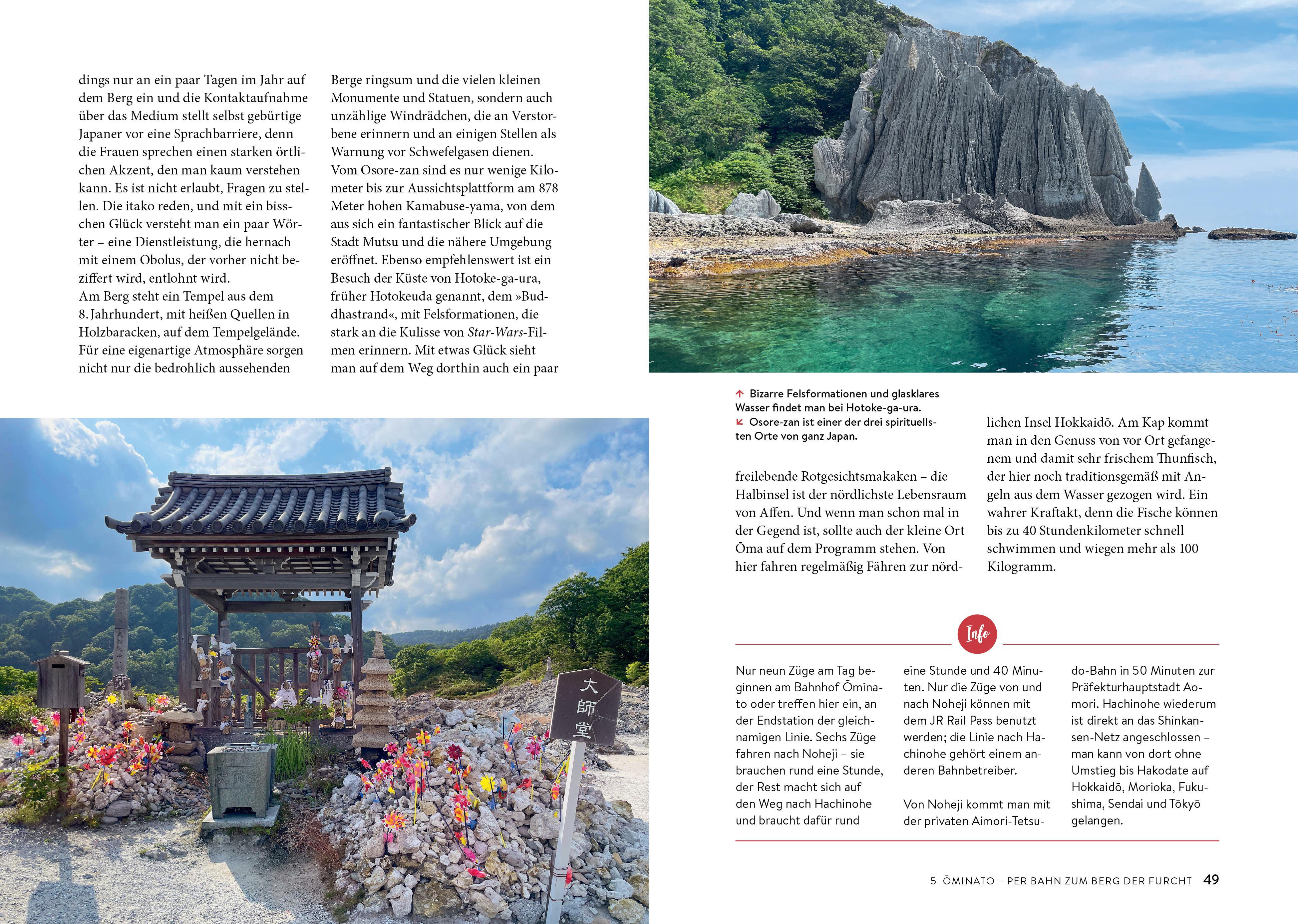 Beispielinhalt (Bild) Japan mit dem Zug entdecken