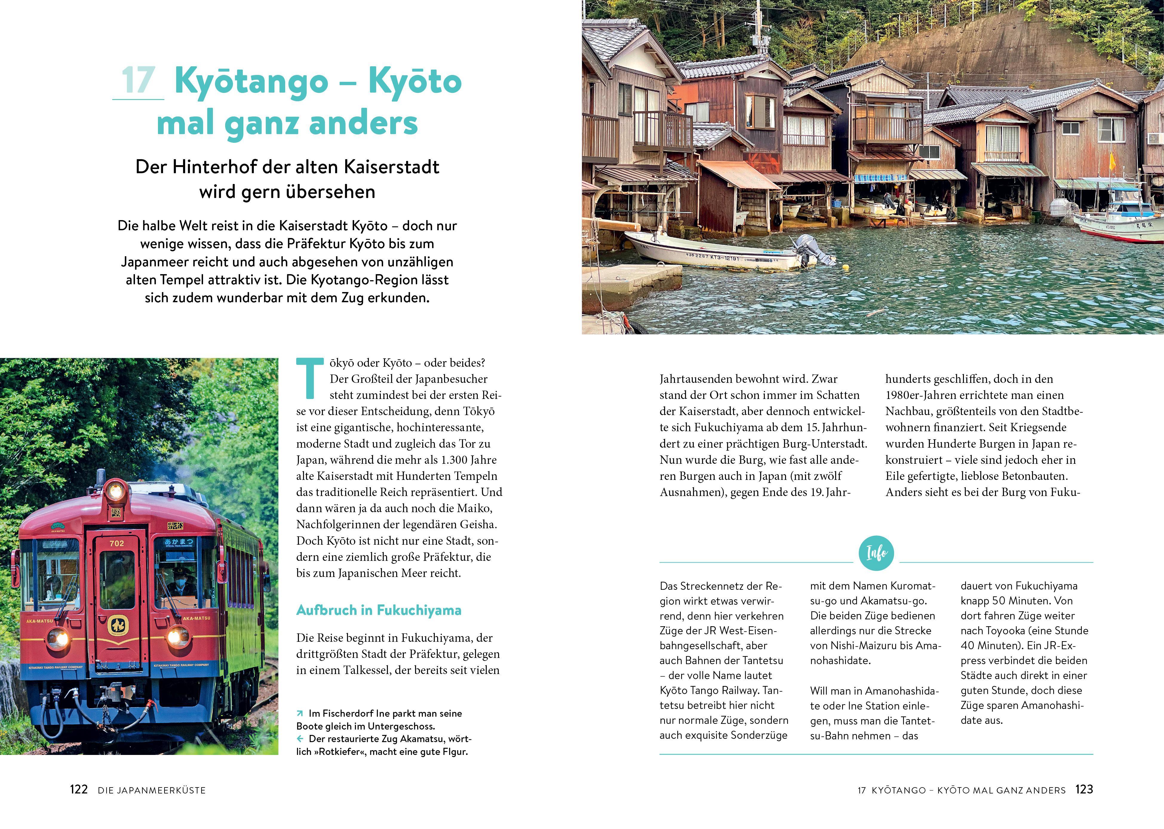 Beispielinhalt (Bild) Japan mit dem Zug entdecken