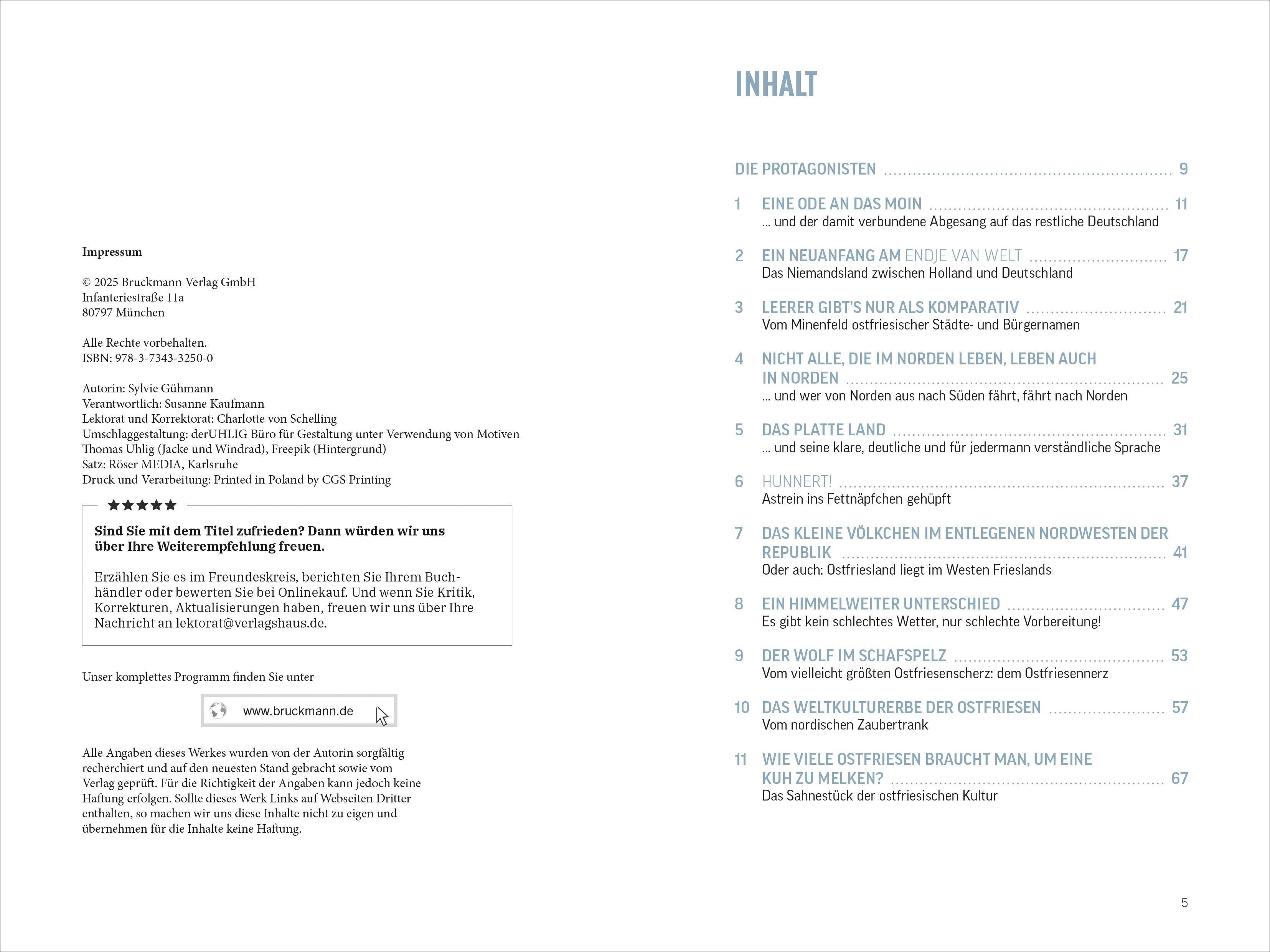 Beispielinhalt (Bild) Fettnäpfchenführer Ostfriesland