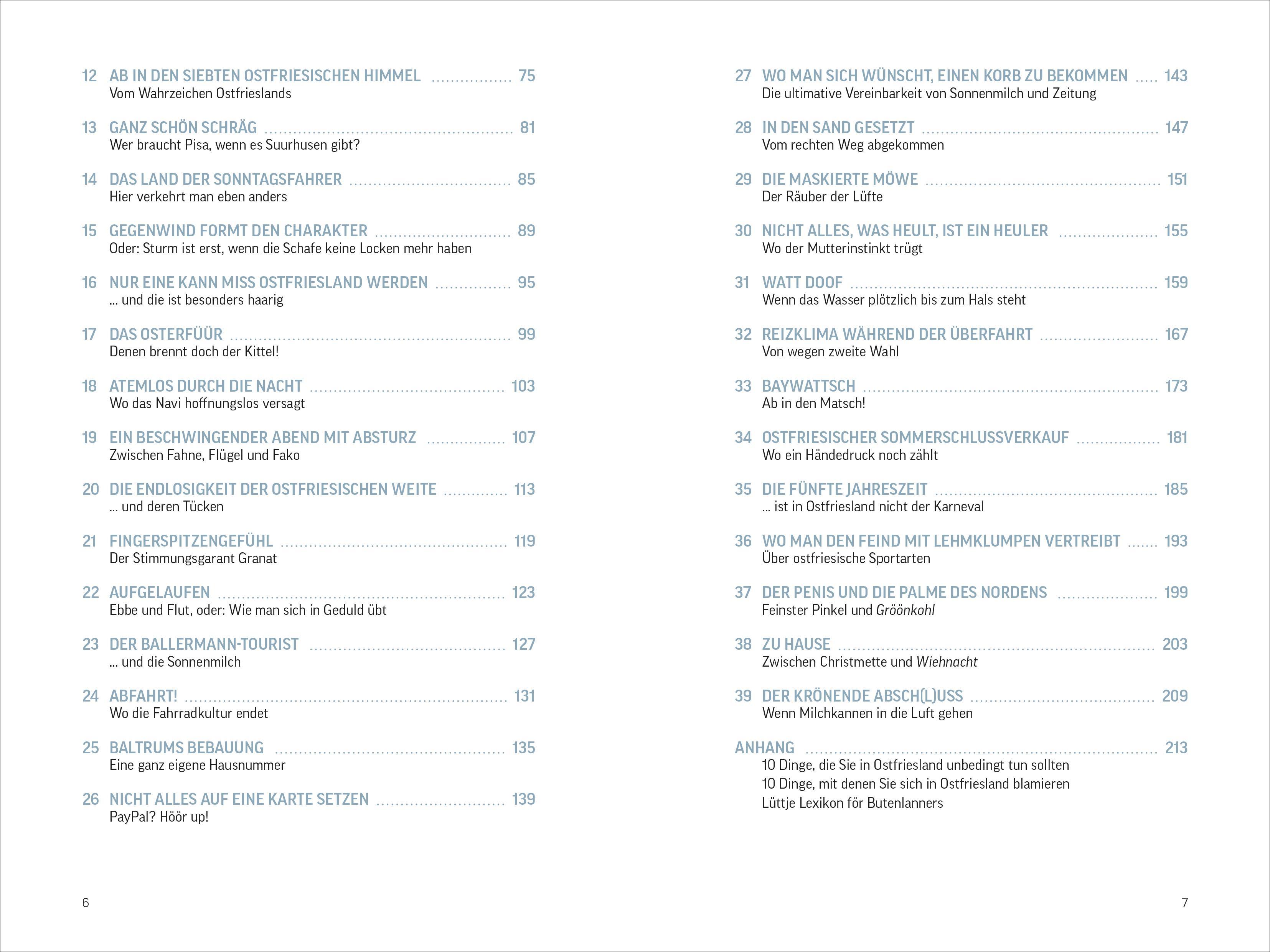 Beispielinhalt (Bild) Fettnäpfchenführer Ostfriesland