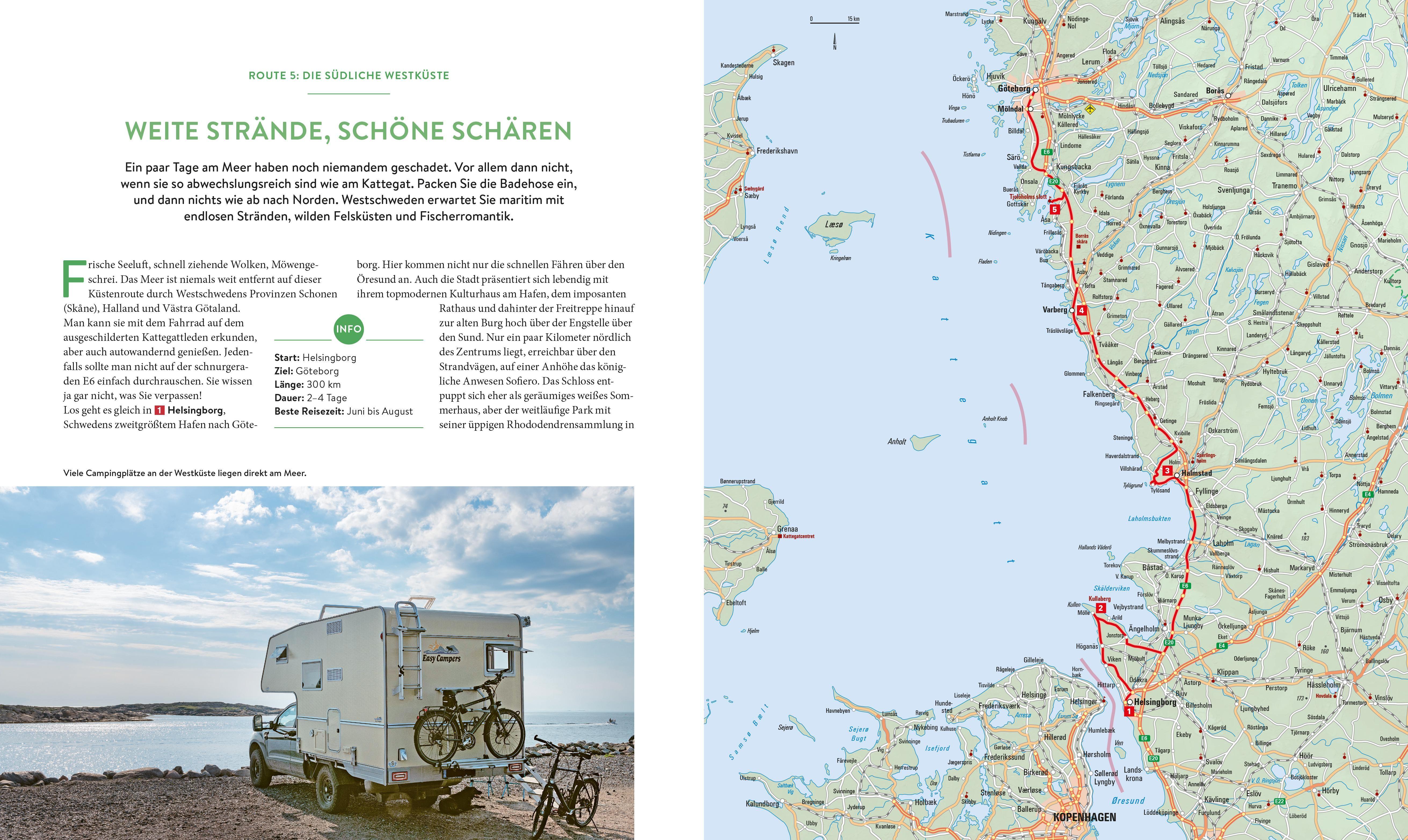 Beispielinhalt (Bild) Roadtrips Schweden