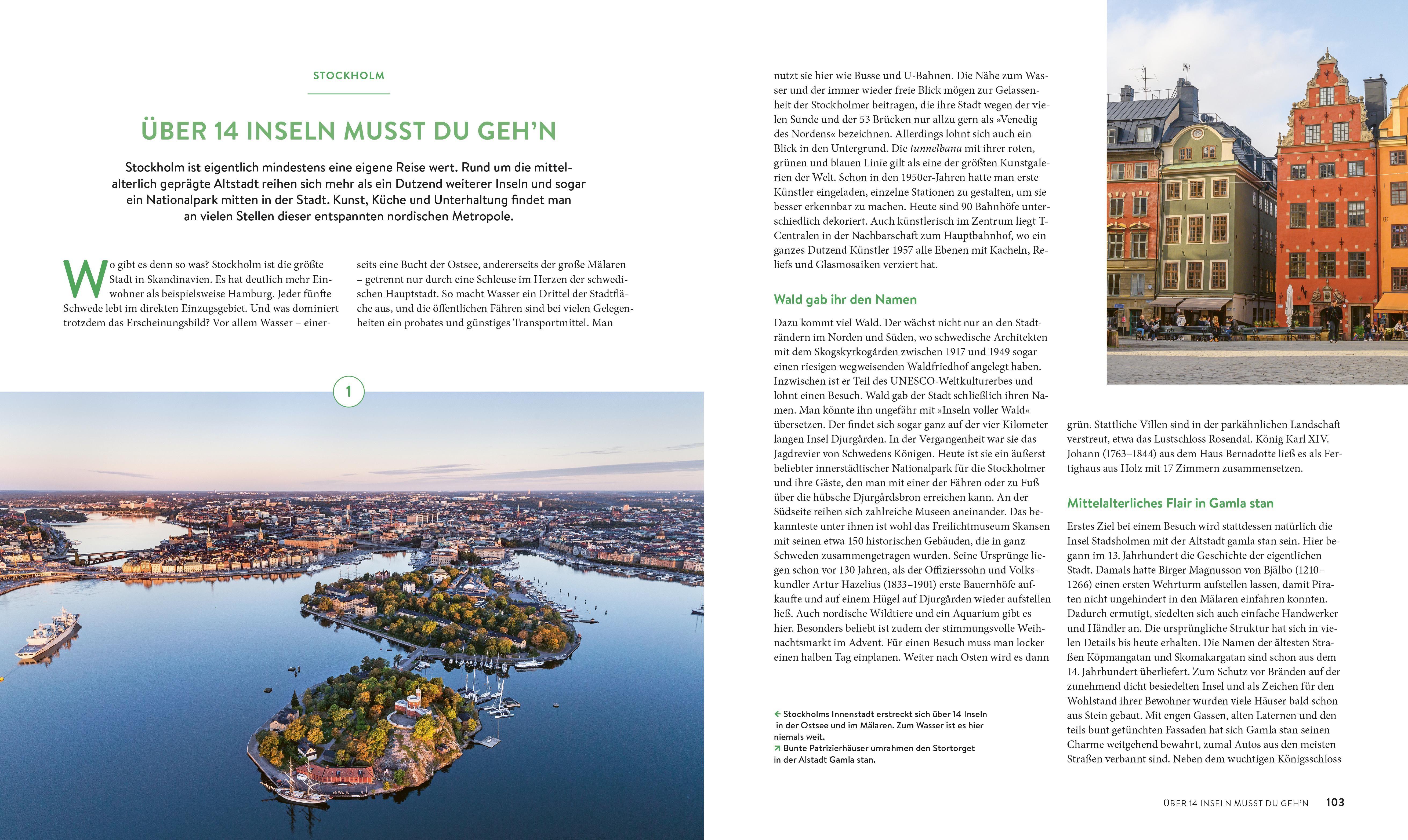 Beispielinhalt (Bild) Roadtrips Schweden