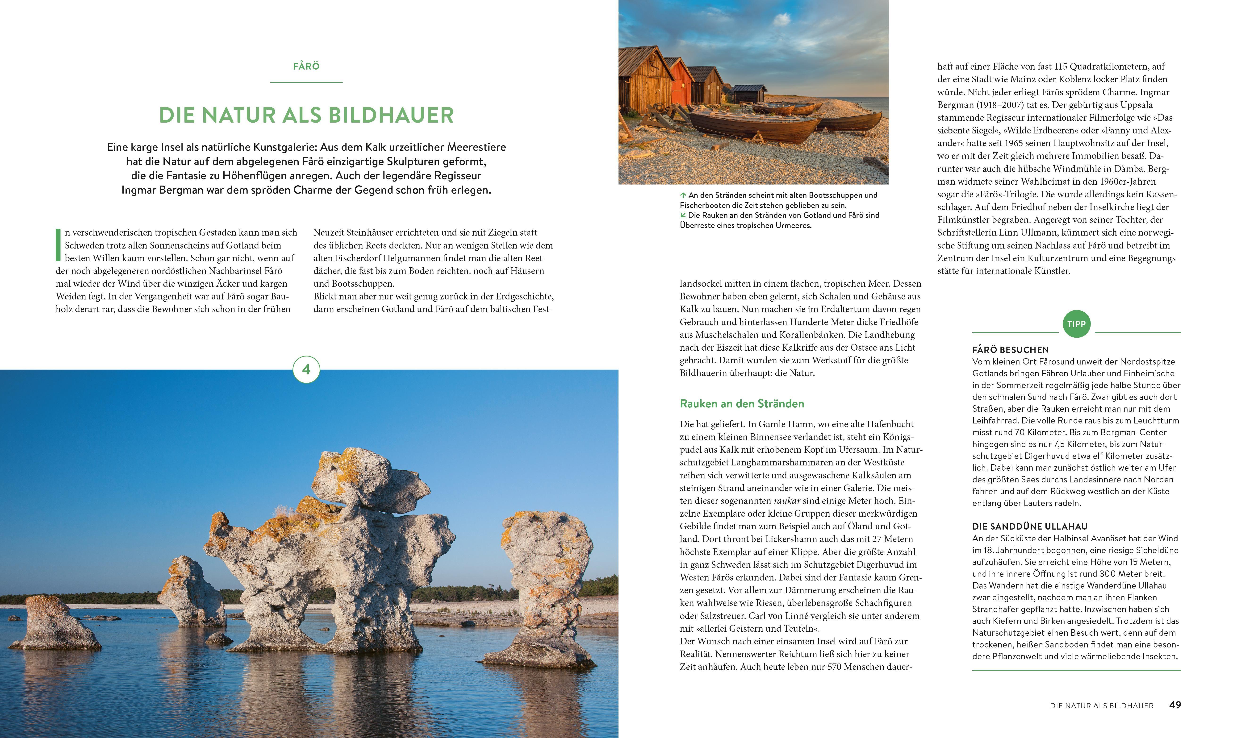 Beispielinhalt (Bild) Roadtrips Schweden