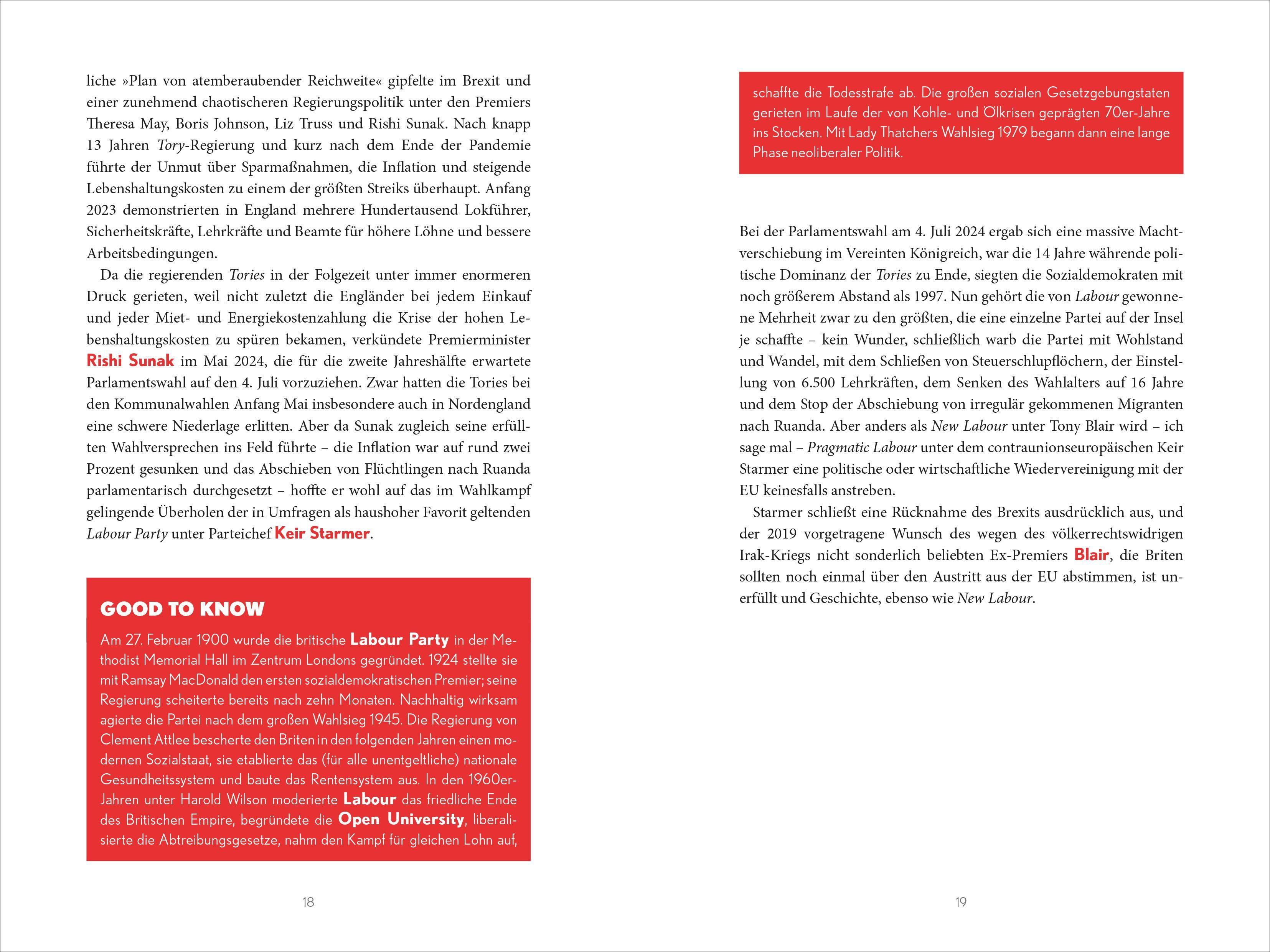 Beispielinhalt (Bild) Weird England