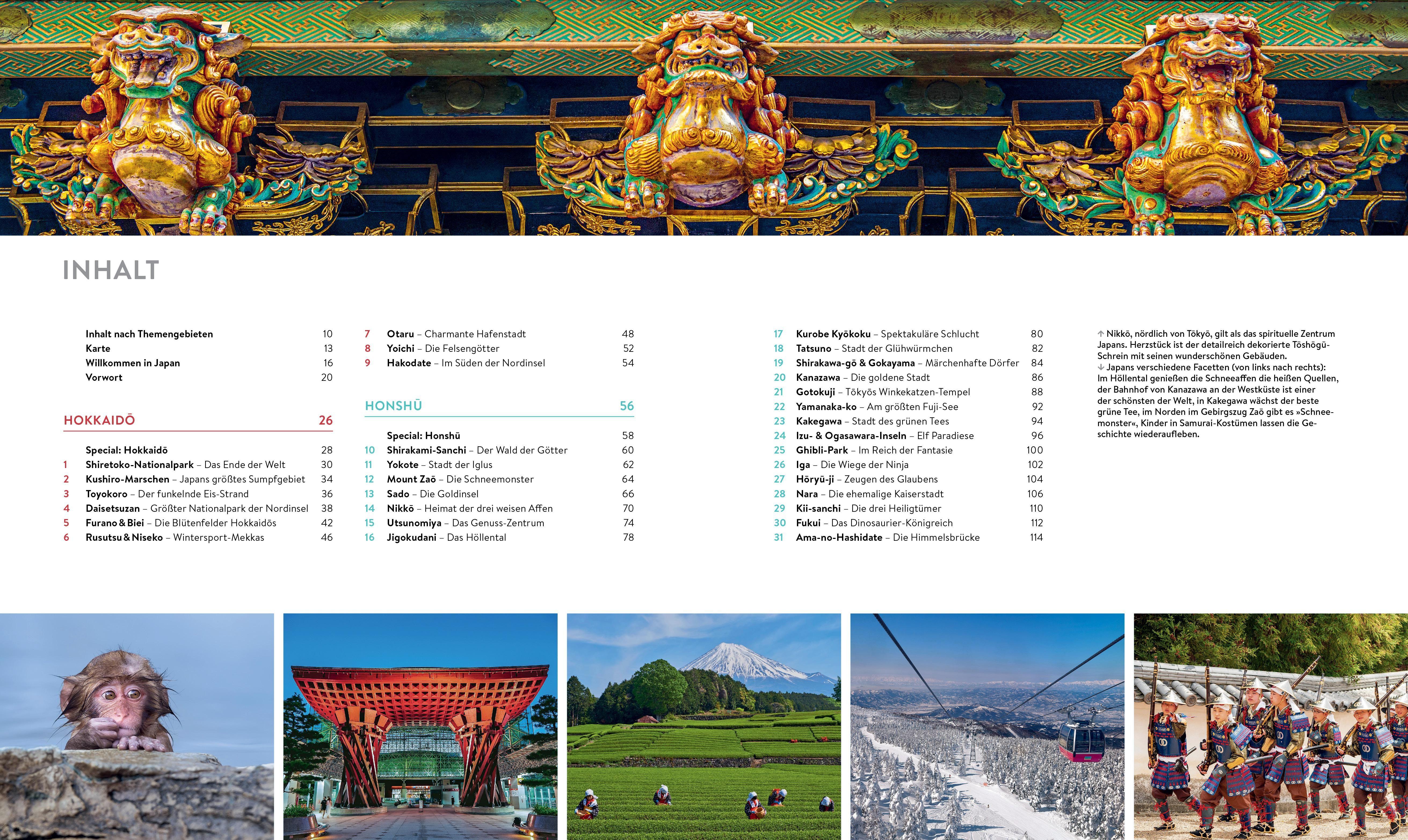 Beispielinhalt (Bild) Secret Places Japan