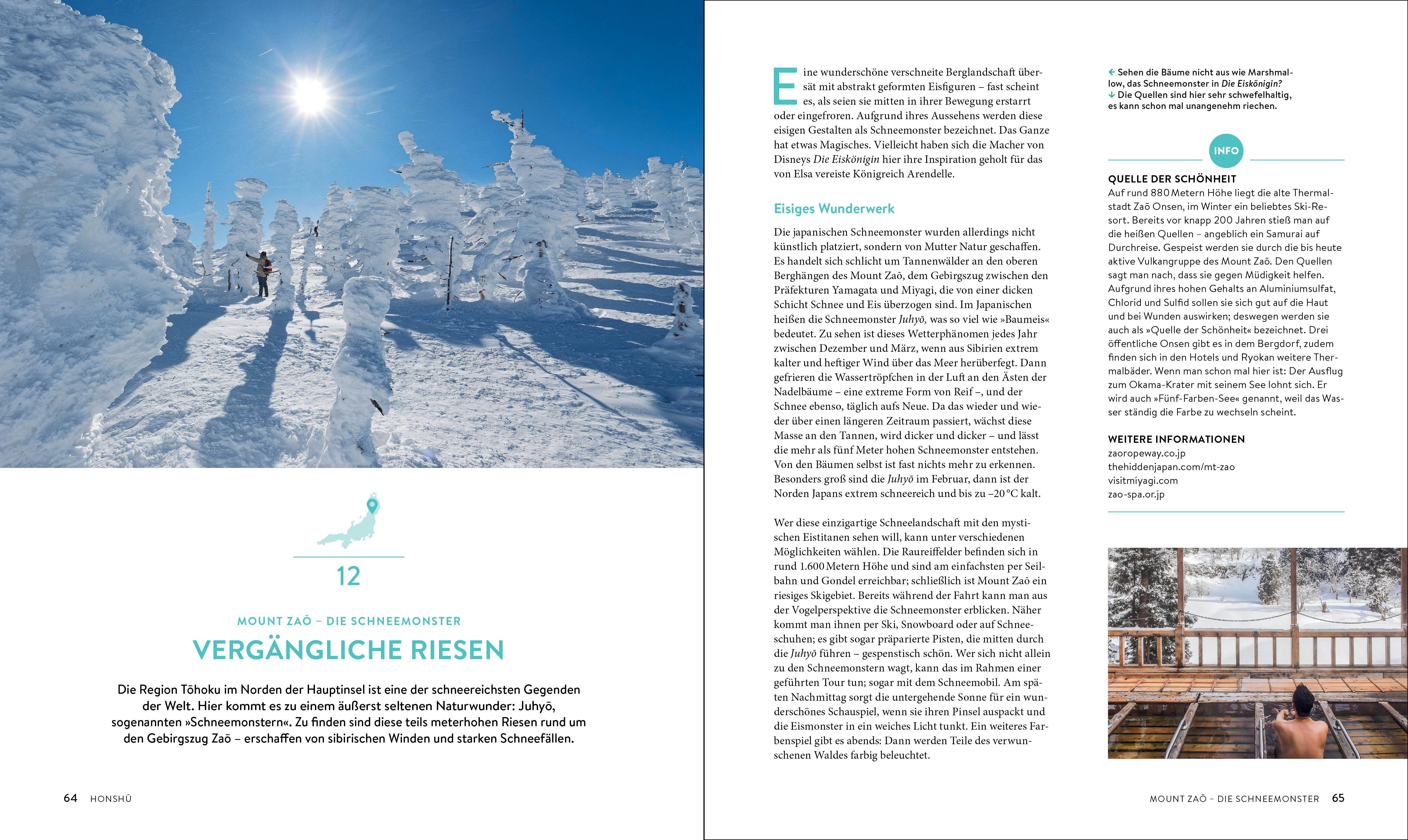 Beispielinhalt (Bild) Secret Places Japan