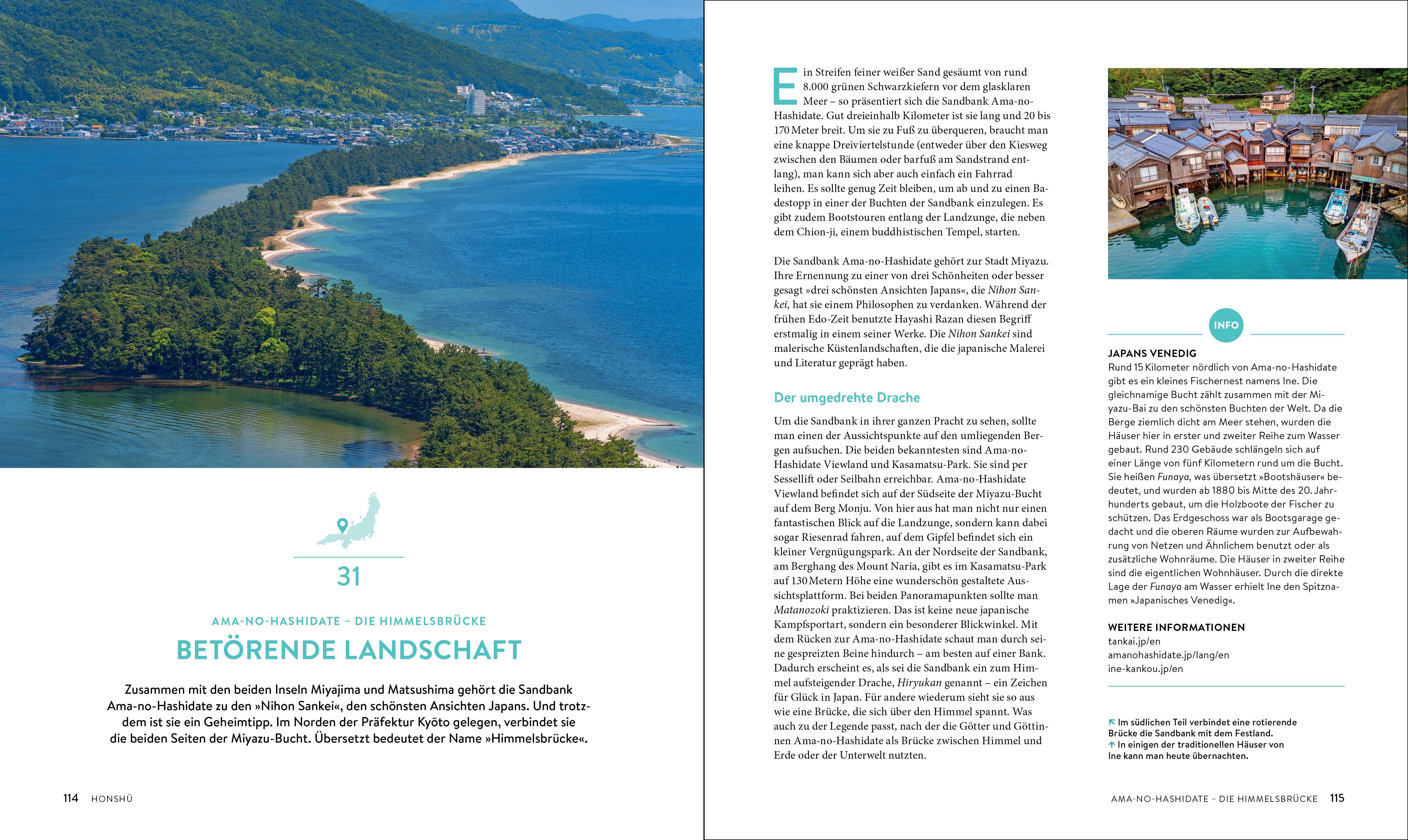 Beispielinhalt (Bild) Secret Places Japan