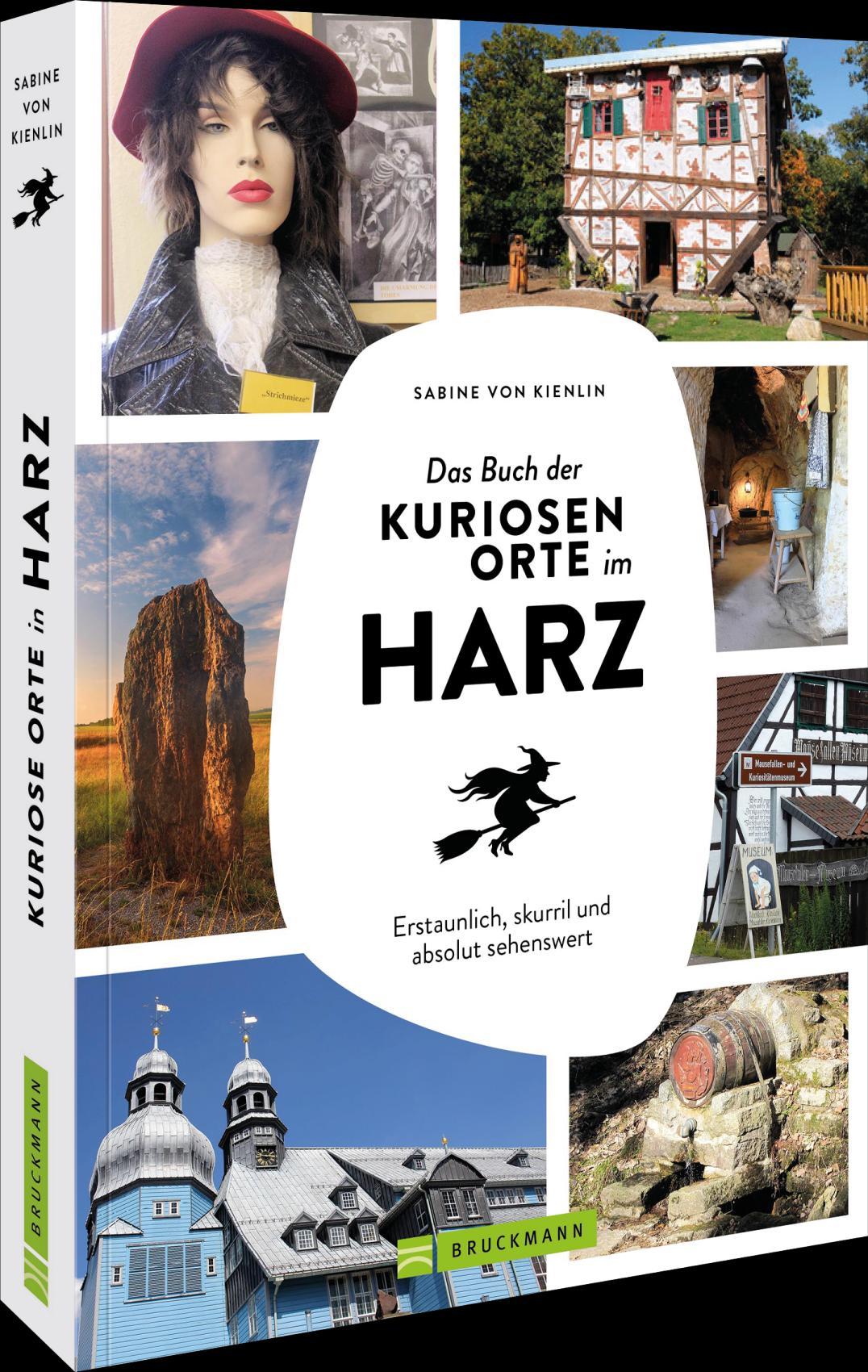 Vorderes Coverbild Das Buch der kuriosen Orte im Harz