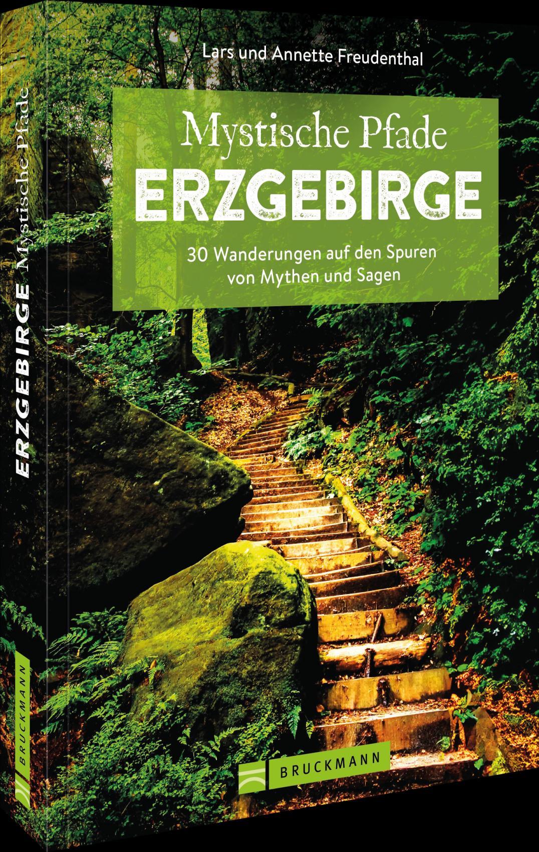 Vorderes Coverbild Mystische Pfade Erzgebirge