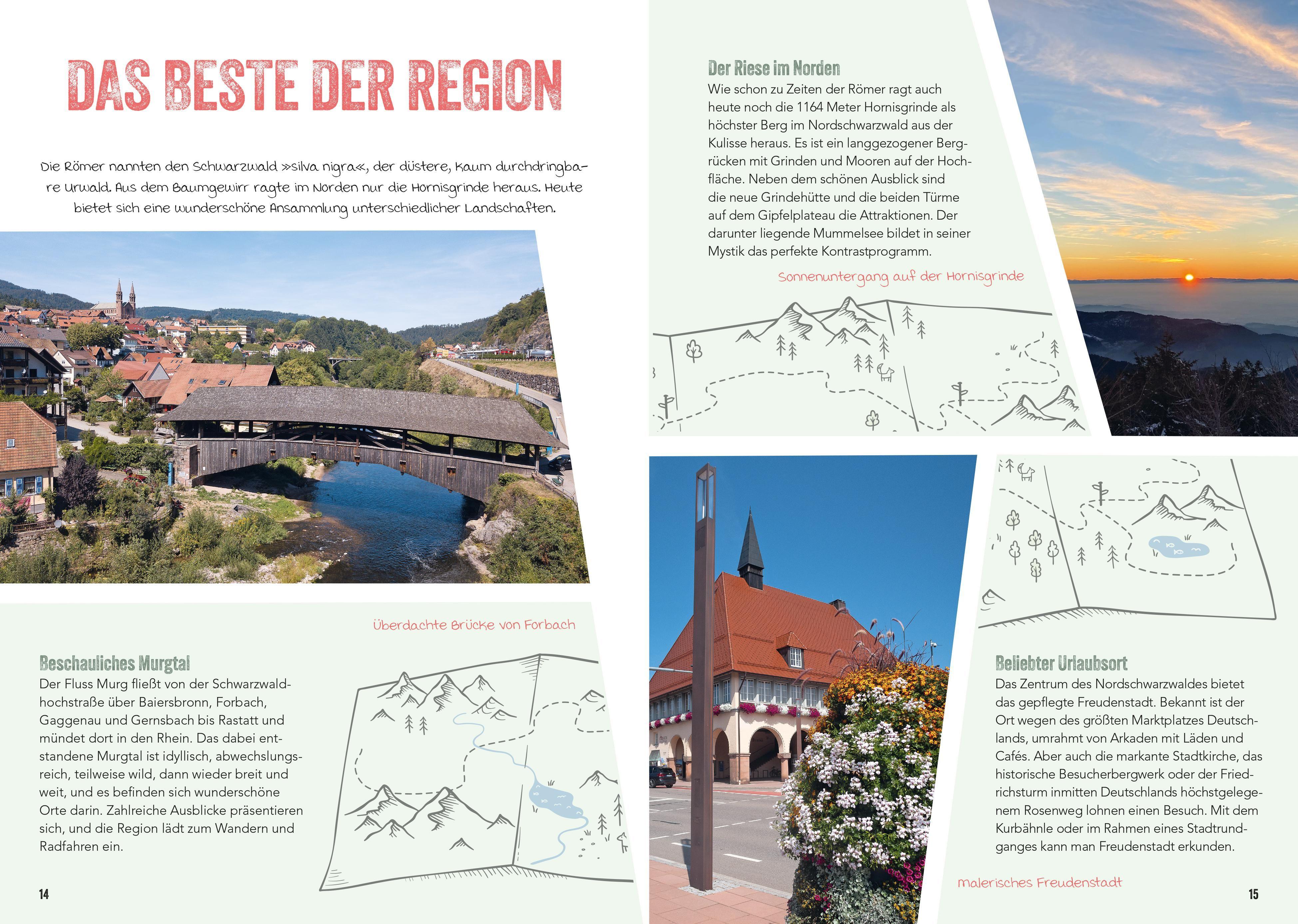 Beispielinhalt (Bild) Radelträume Schwarzwald Nord