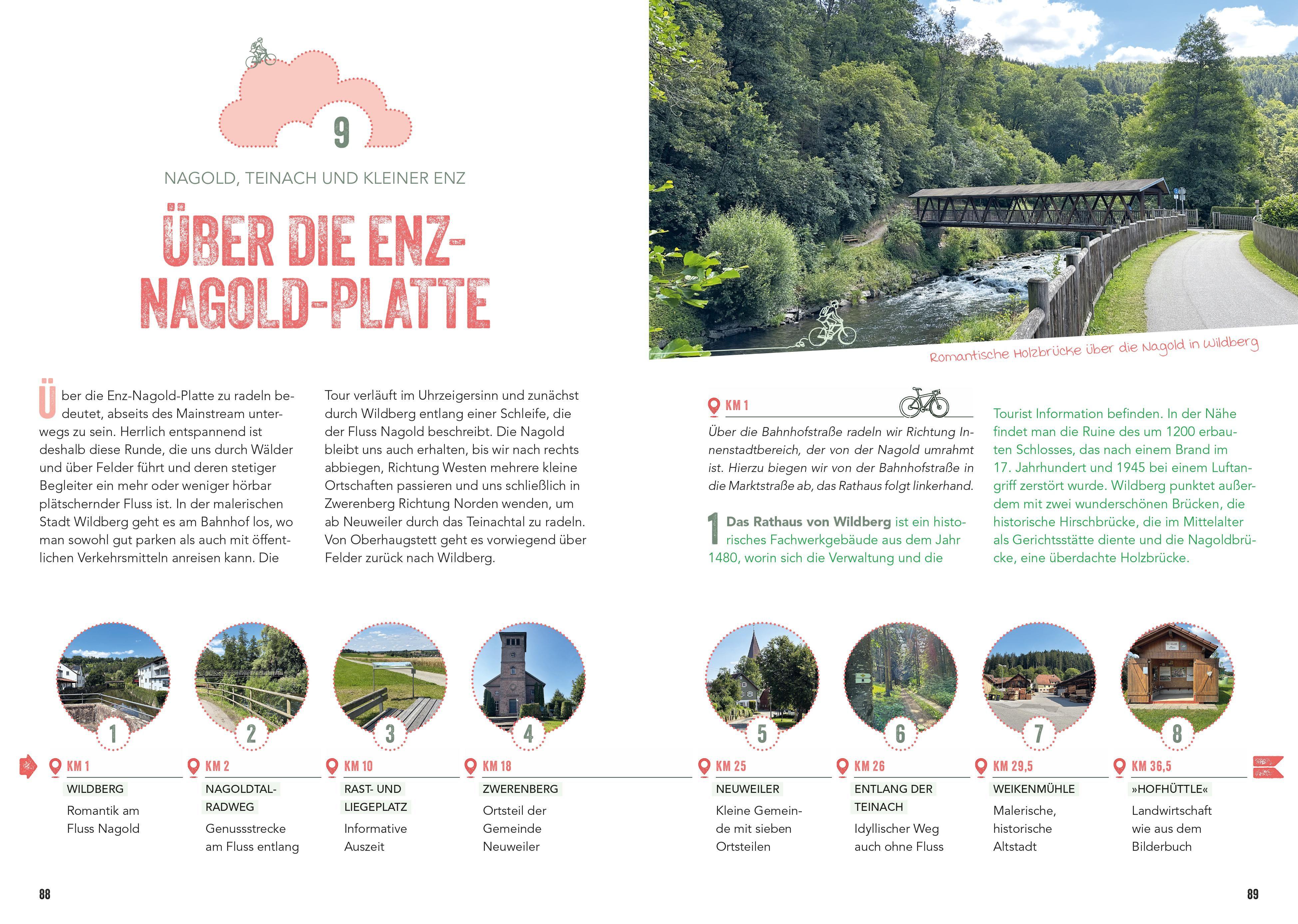 Beispielinhalt (Bild) Radelträume Schwarzwald Nord