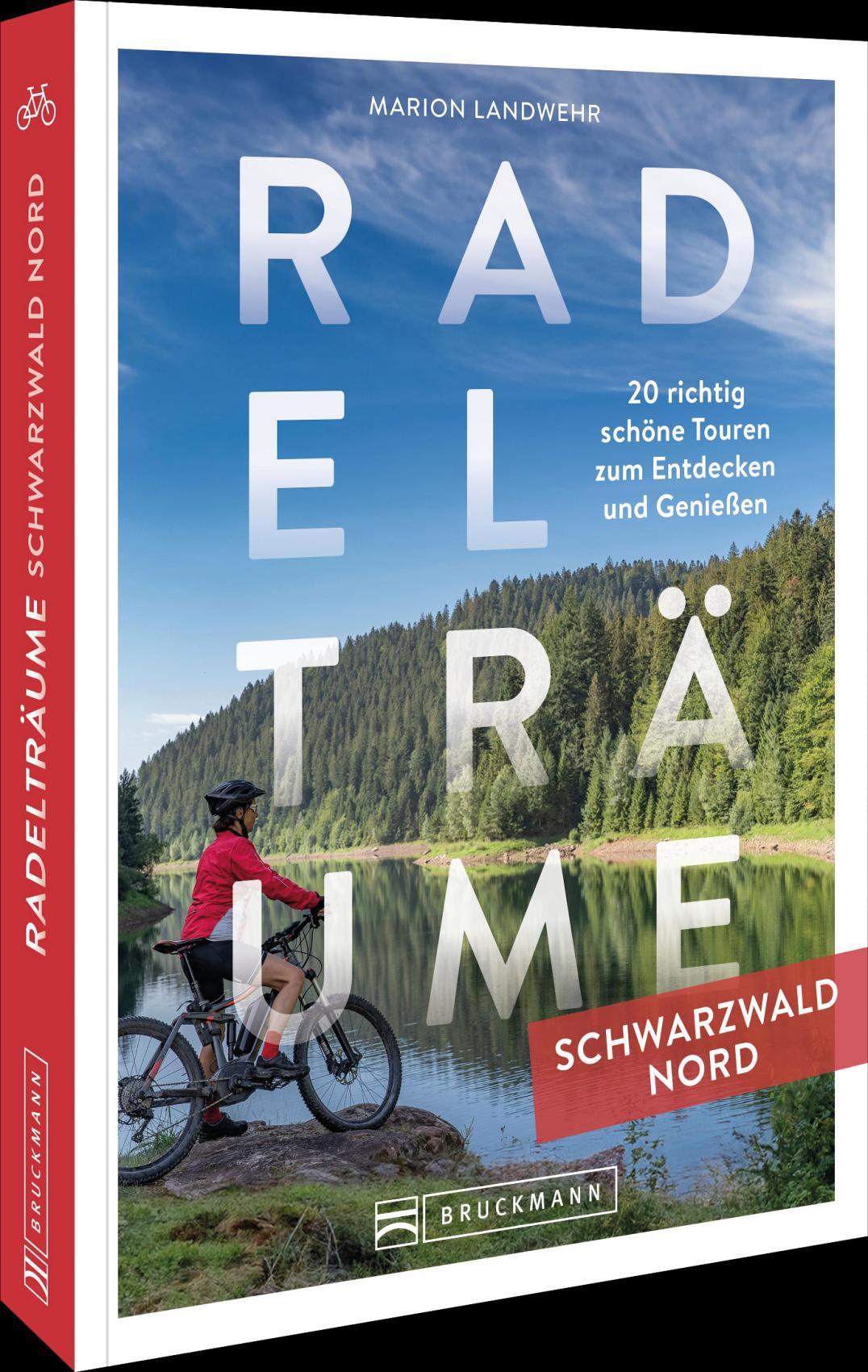 Vorderes Coverbild Radelträume Schwarzwald Nord