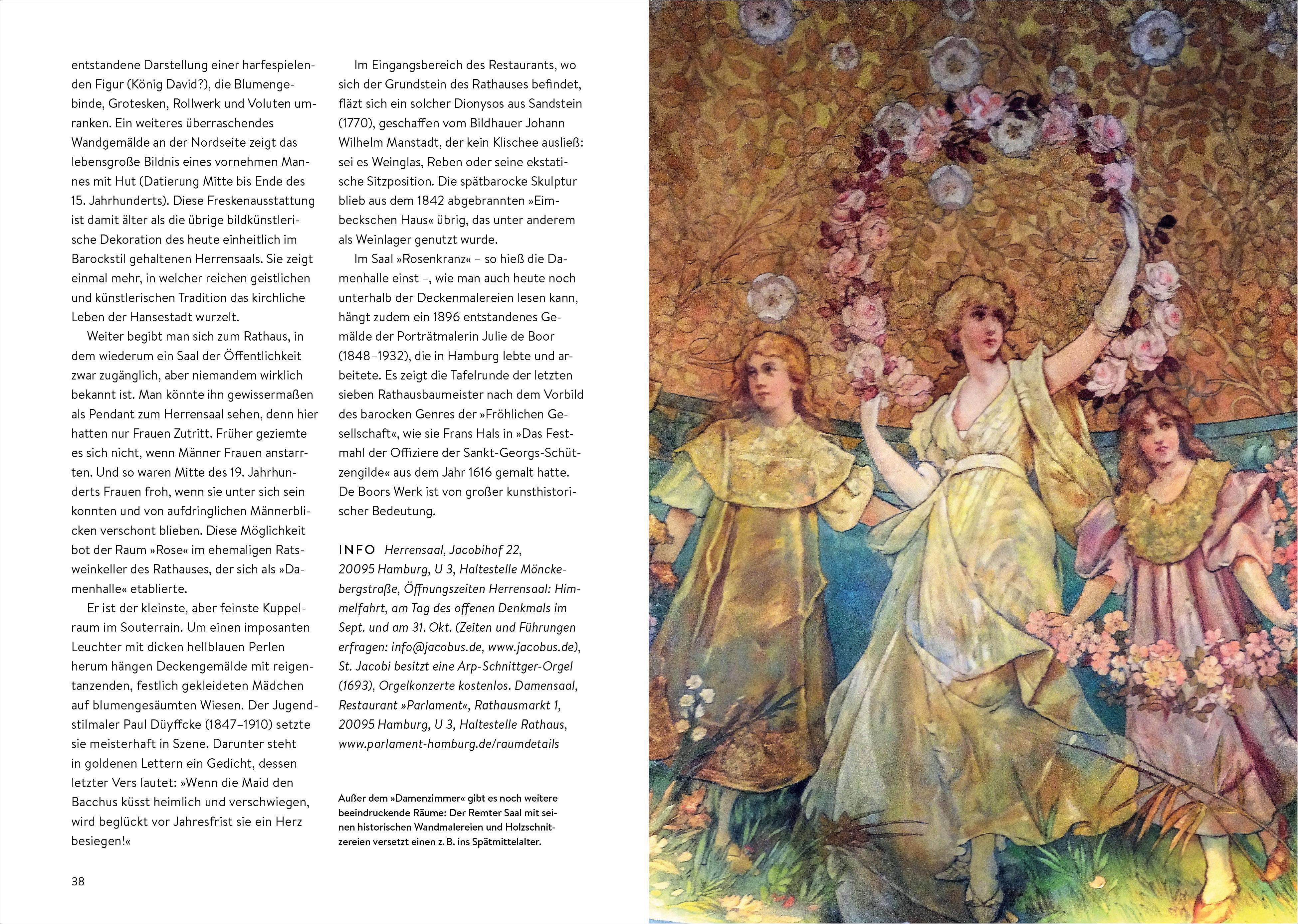 Beispielinhalt (Bild) Das Buch der kuriosen Orte in Hamburg