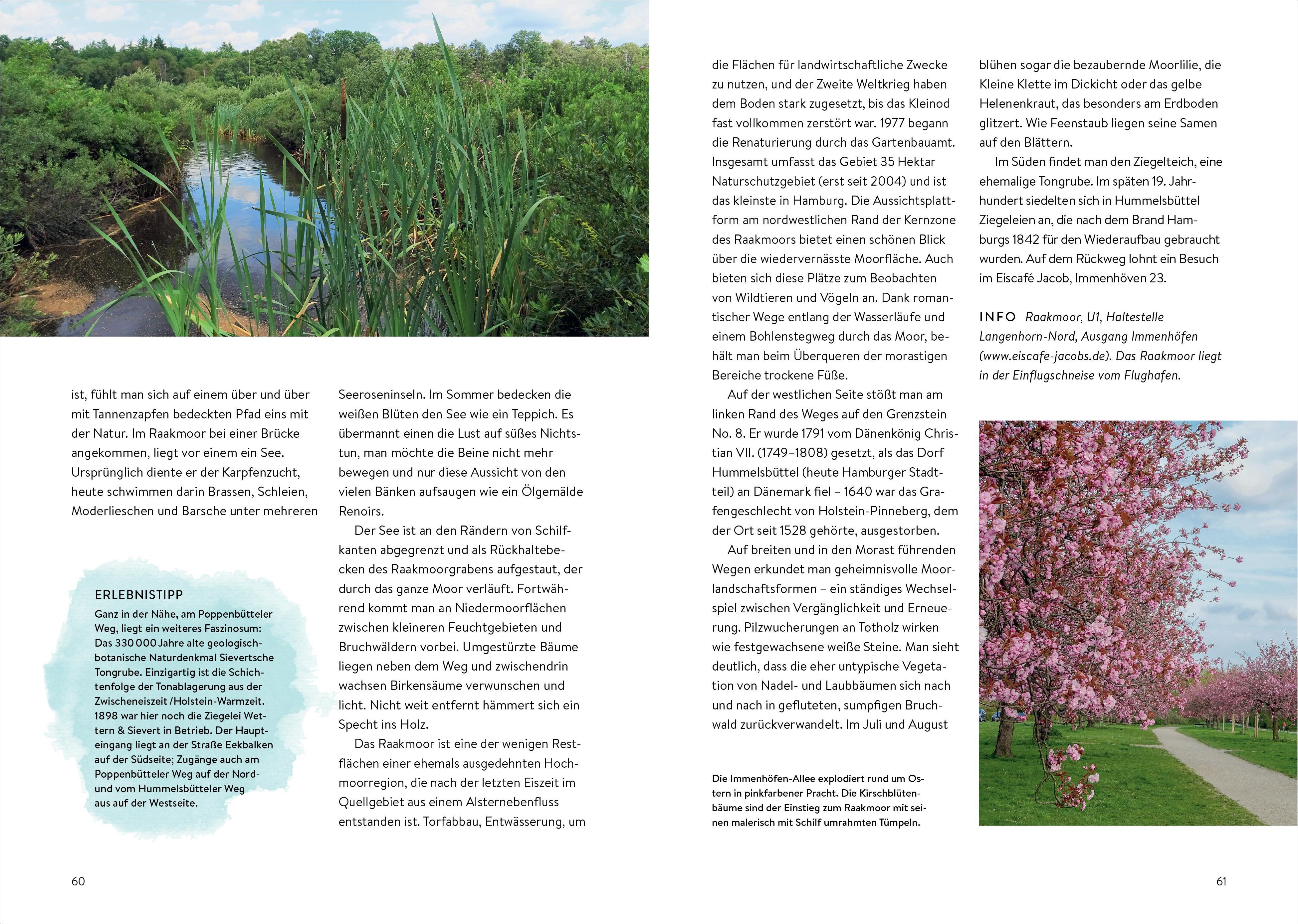 Beispielinhalt (Bild) Das Buch der kuriosen Orte in Hamburg