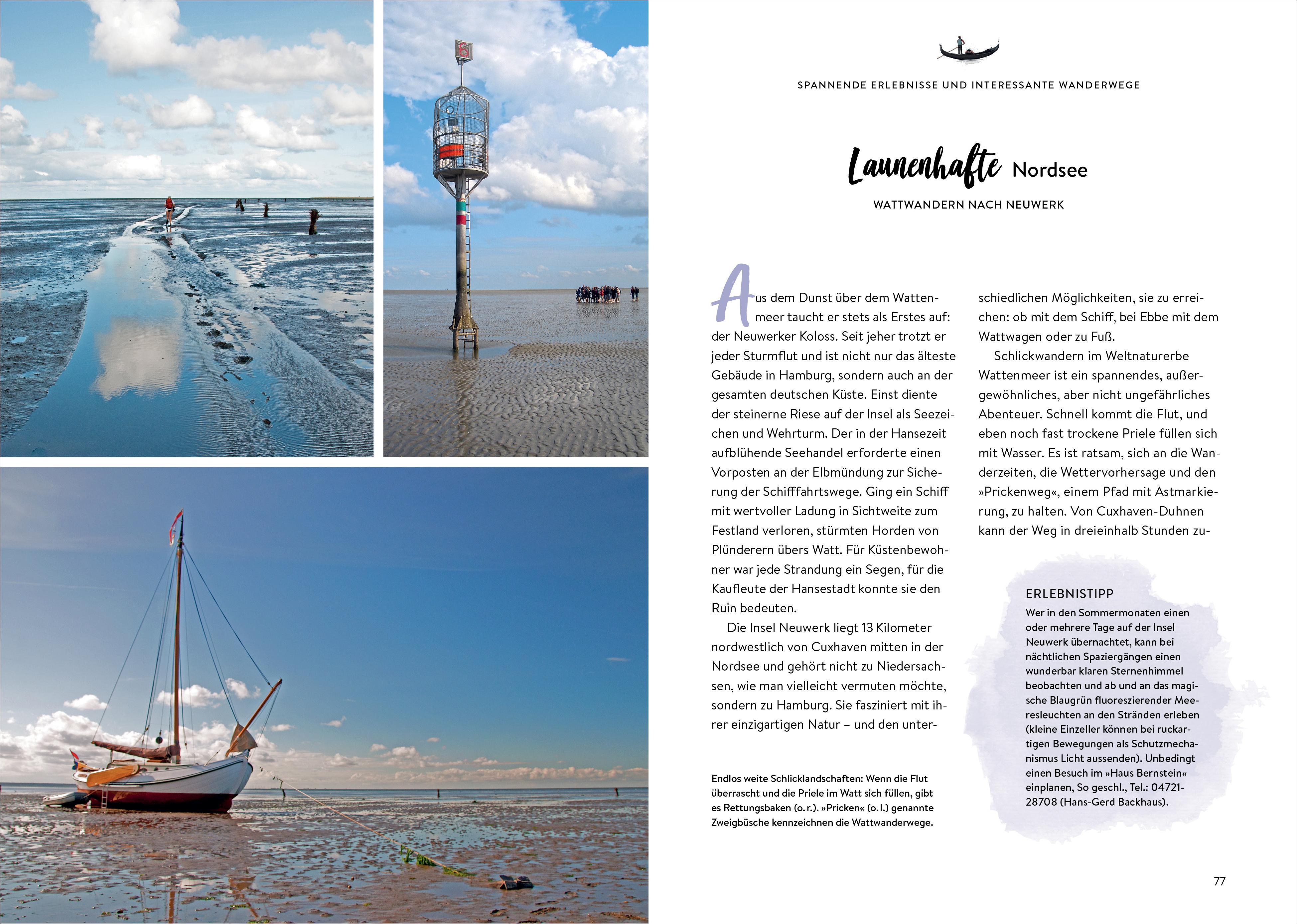 Beispielinhalt (Bild) Das Buch der kuriosen Orte in Hamburg