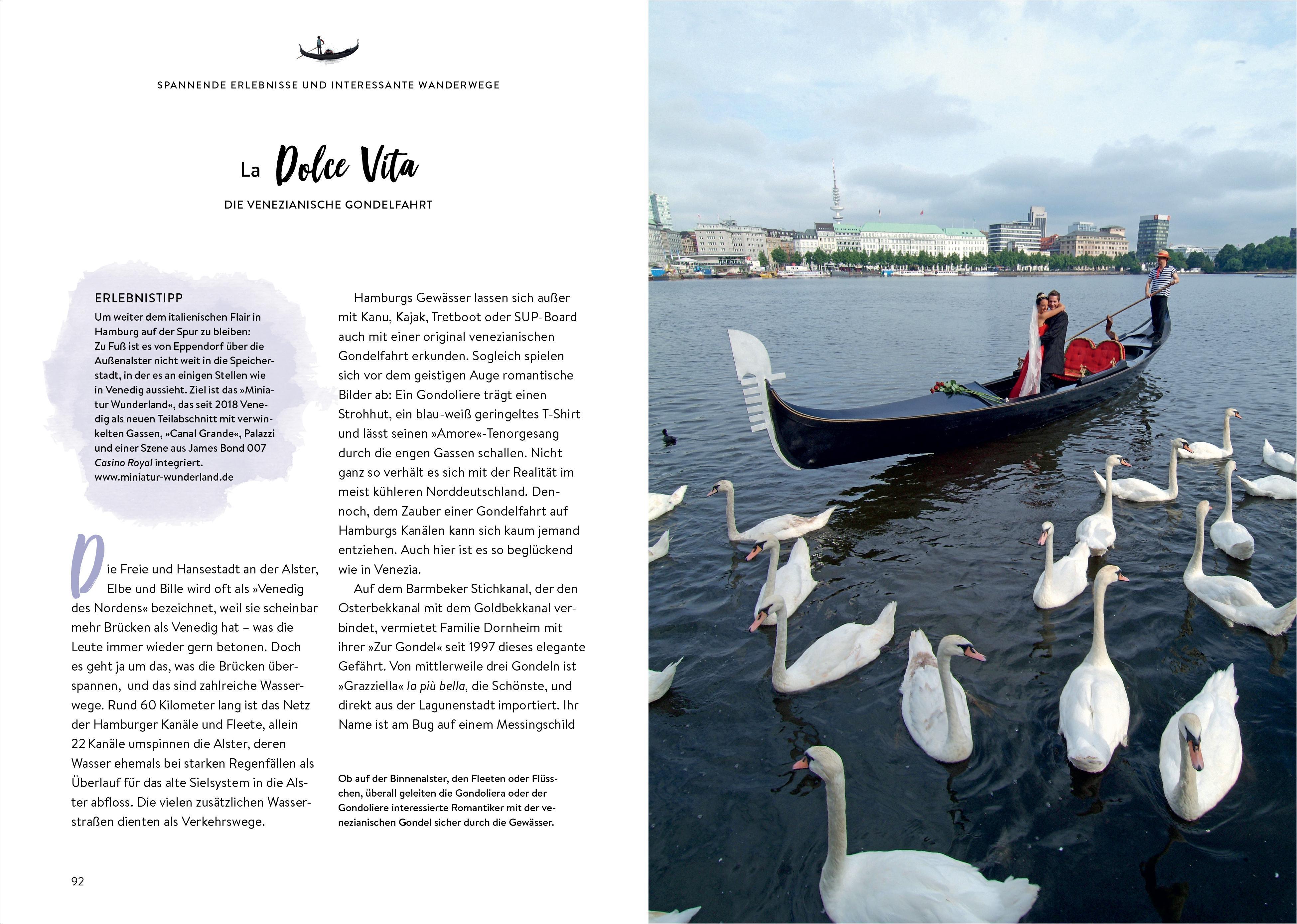 Beispielinhalt (Bild) Das Buch der kuriosen Orte in Hamburg