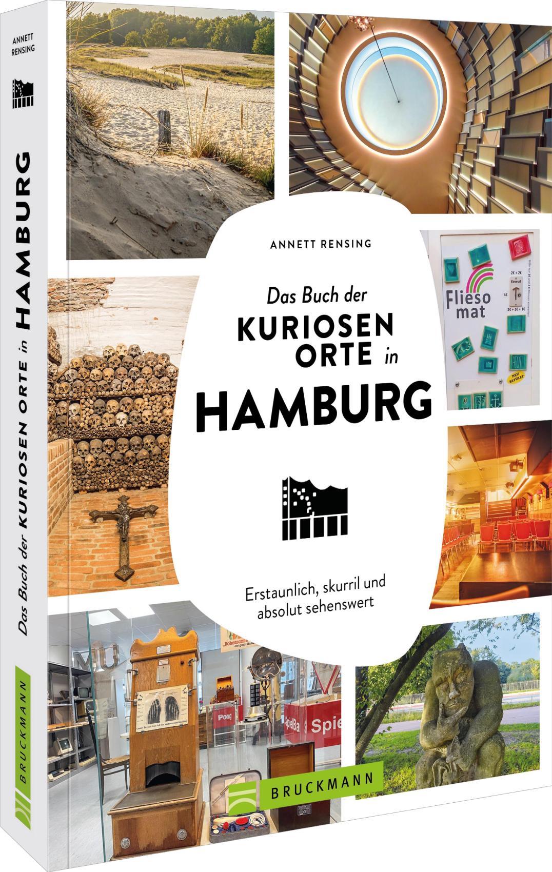 Vorderes Coverbild Das Buch der kuriosen Orte in Hamburg