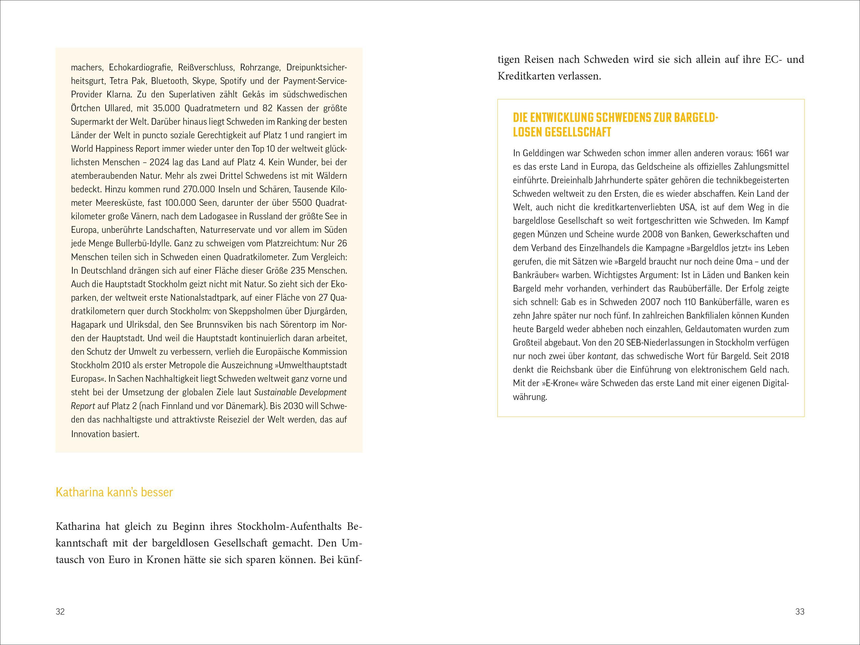 Beispielinhalt (Bild) Fettnäpfchenführer Schweden