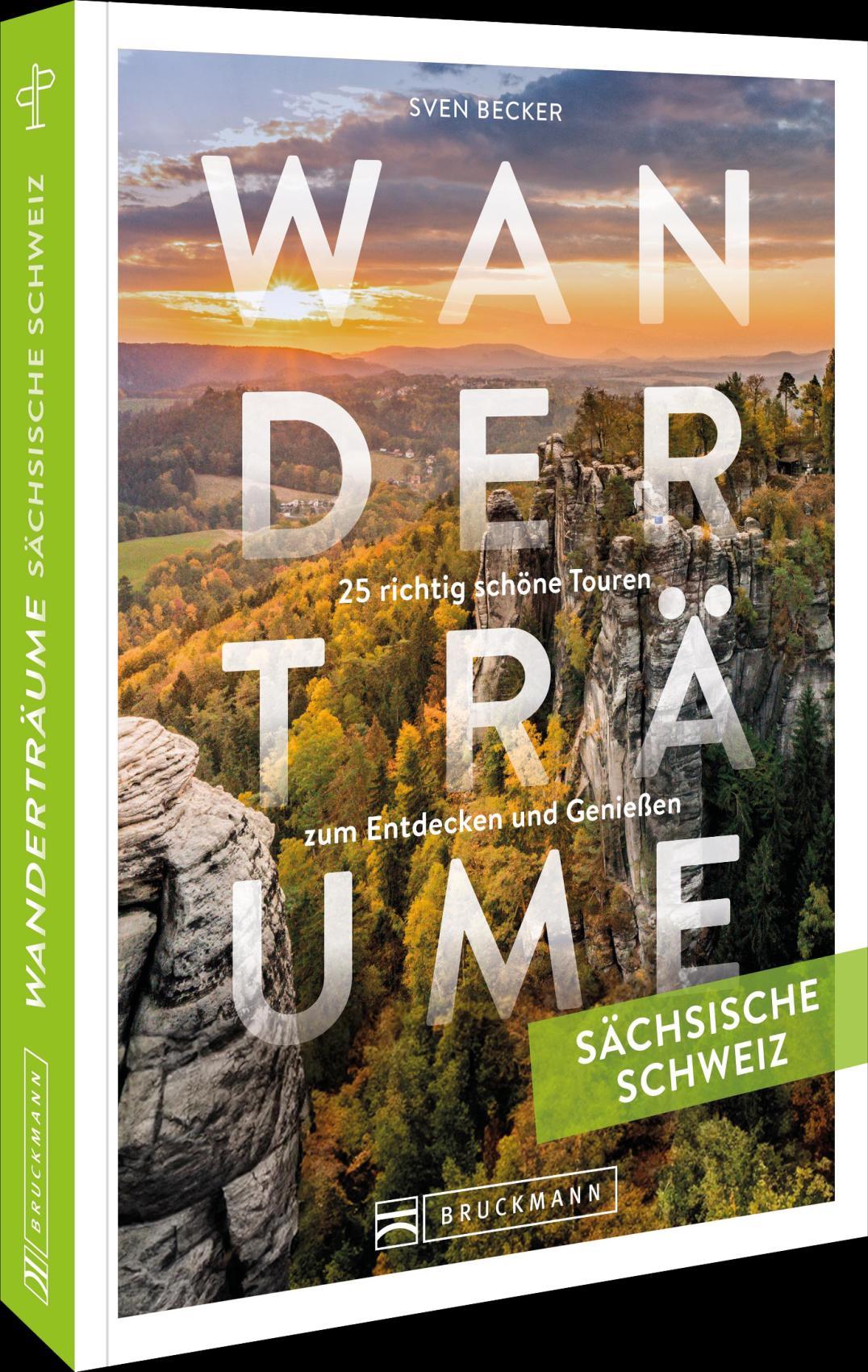 Vorderes Coverbild Wanderträume Sächsische Schweiz