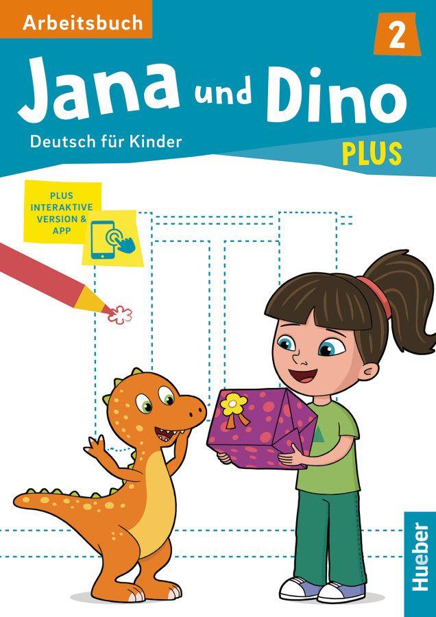 Vorderes Coverbild Jana und Dino PLUS 2. Arbeitsbuch plus interaktive Version