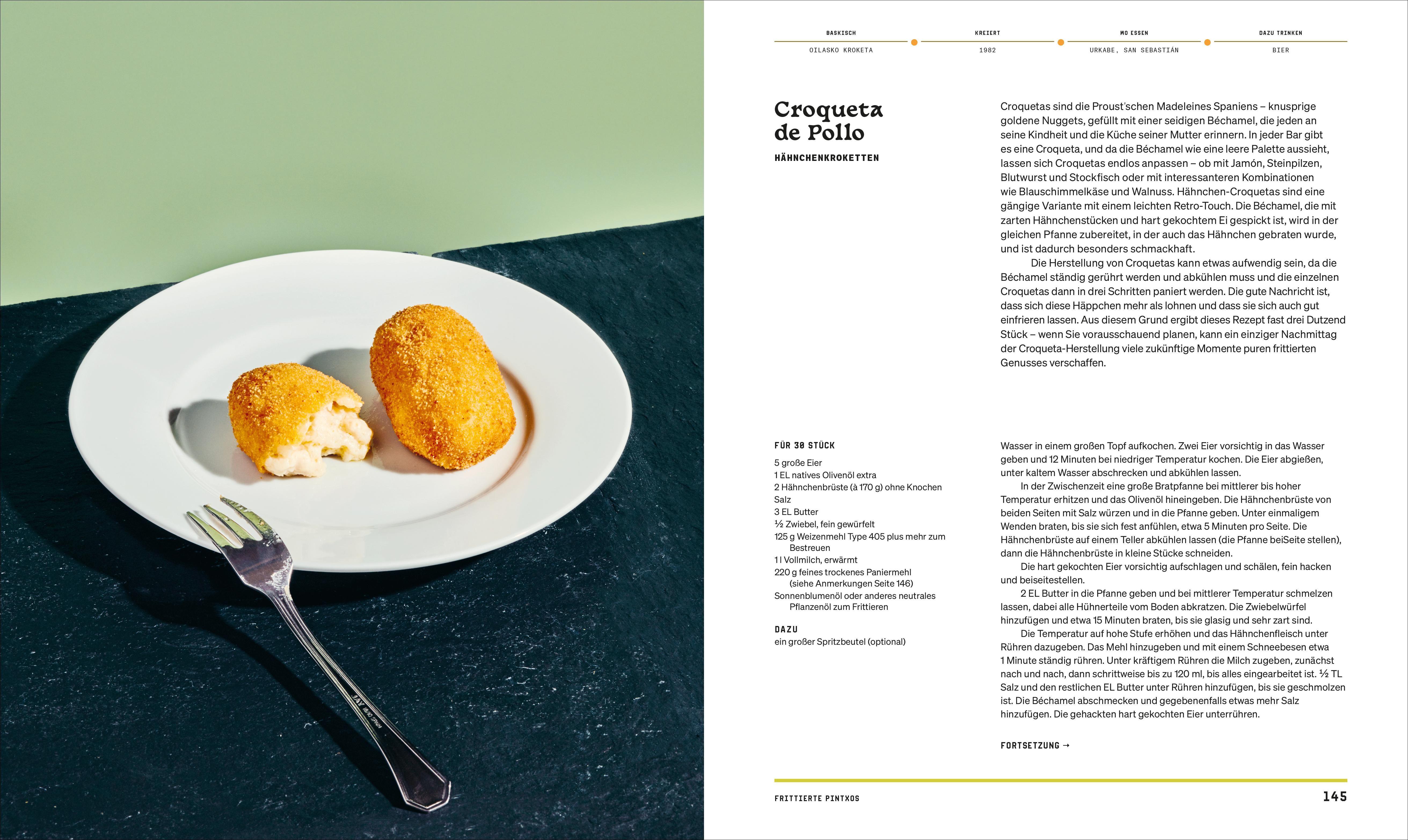 Beispielinhalt (Bild) Das Buch der Pintxos