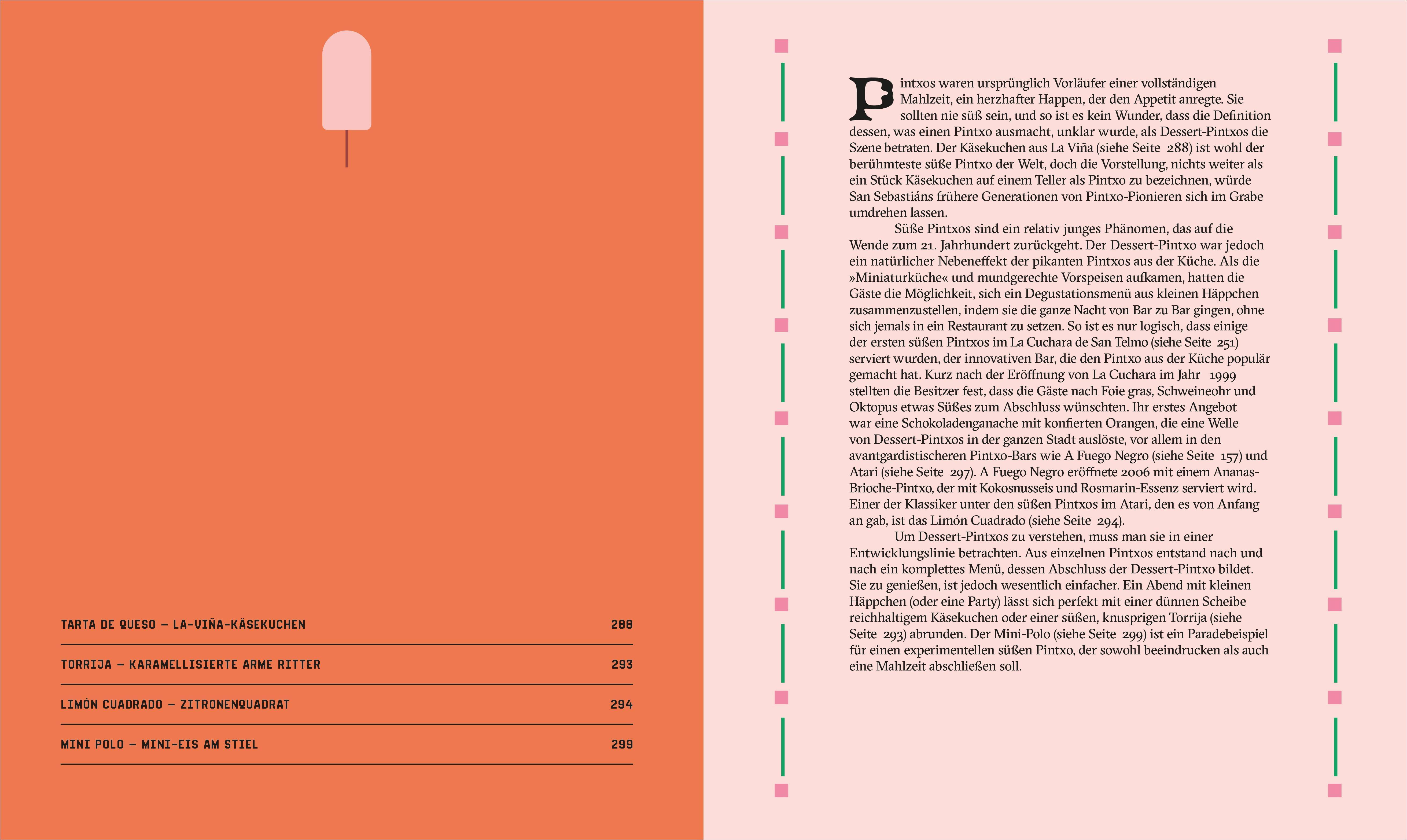 Beispielinhalt (Bild) Das Buch der Pintxos