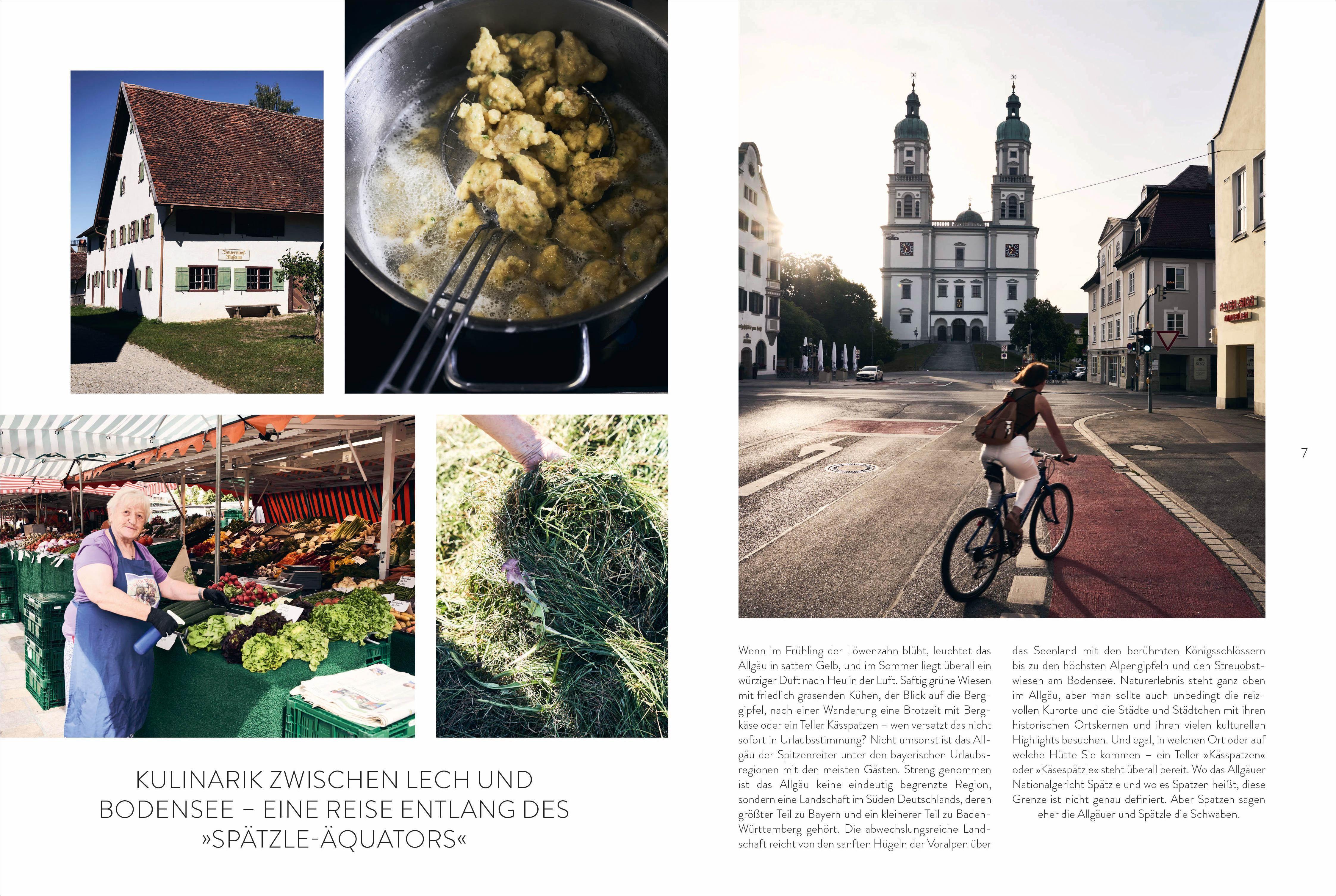 Beispielinhalt (Bild) Das Allgäu-Kochbuch