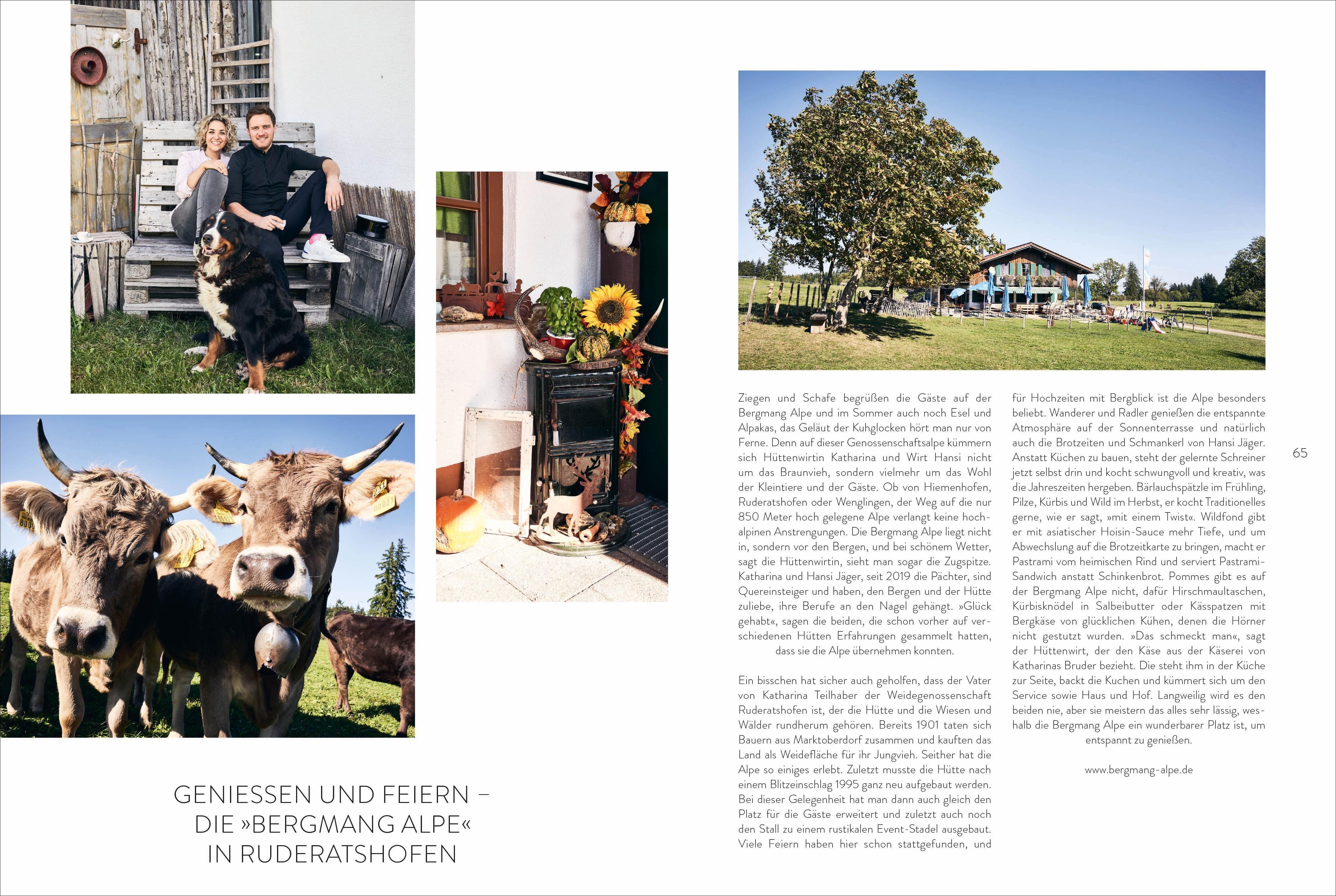 Beispielinhalt (Bild) Das Allgäu-Kochbuch