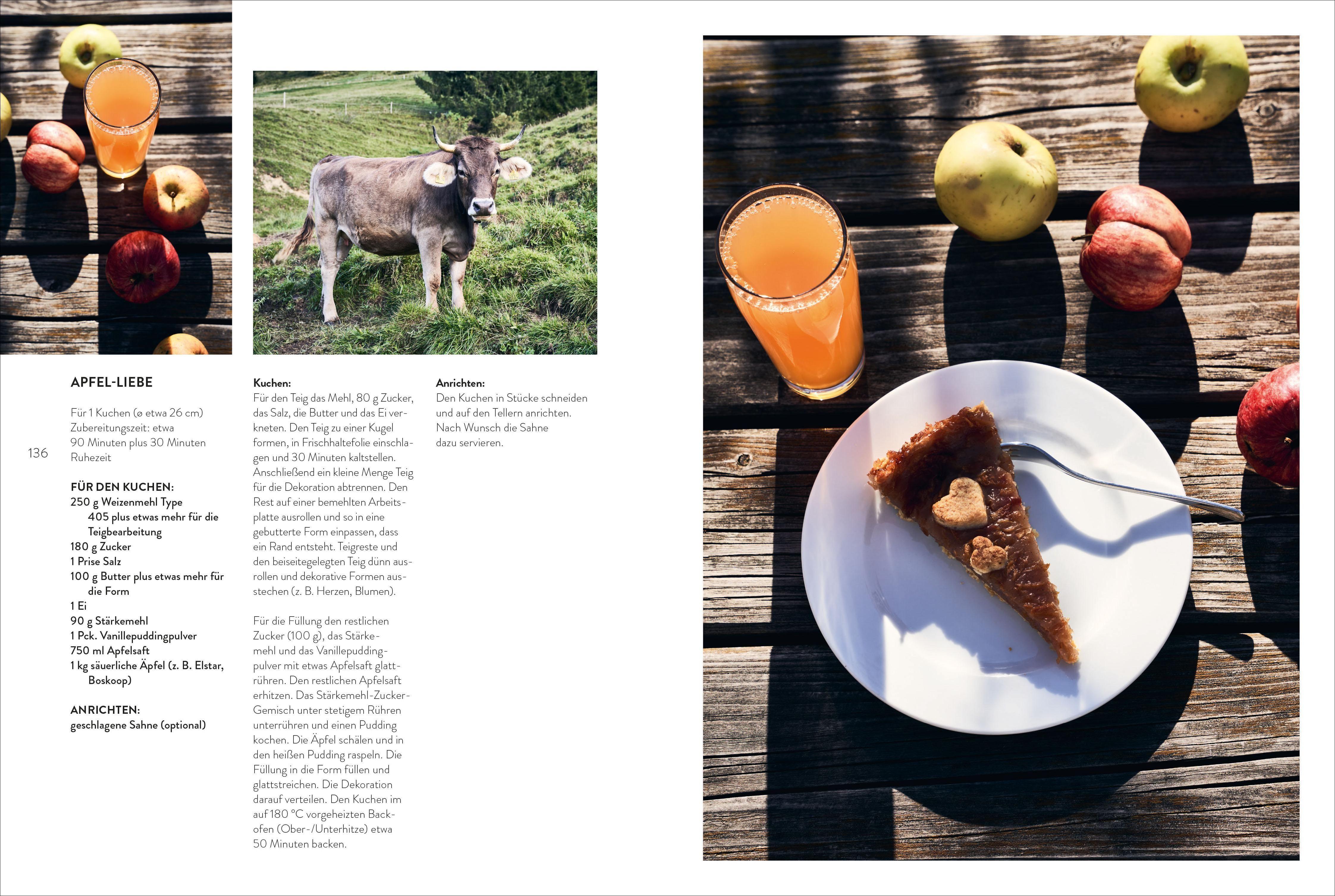 Beispielinhalt (Bild) Das Allgäu-Kochbuch