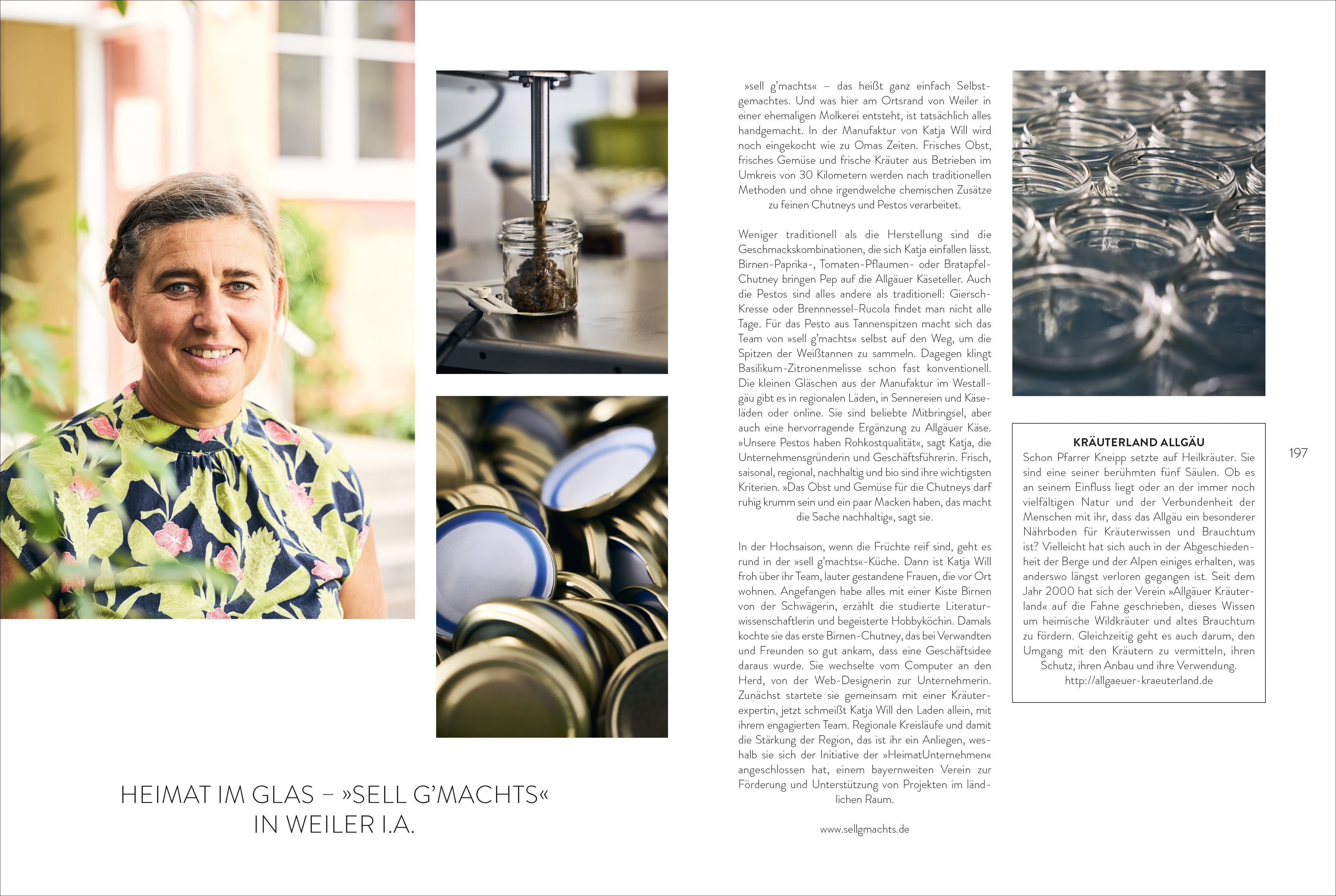 Beispielinhalt (Bild) Das Allgäu-Kochbuch