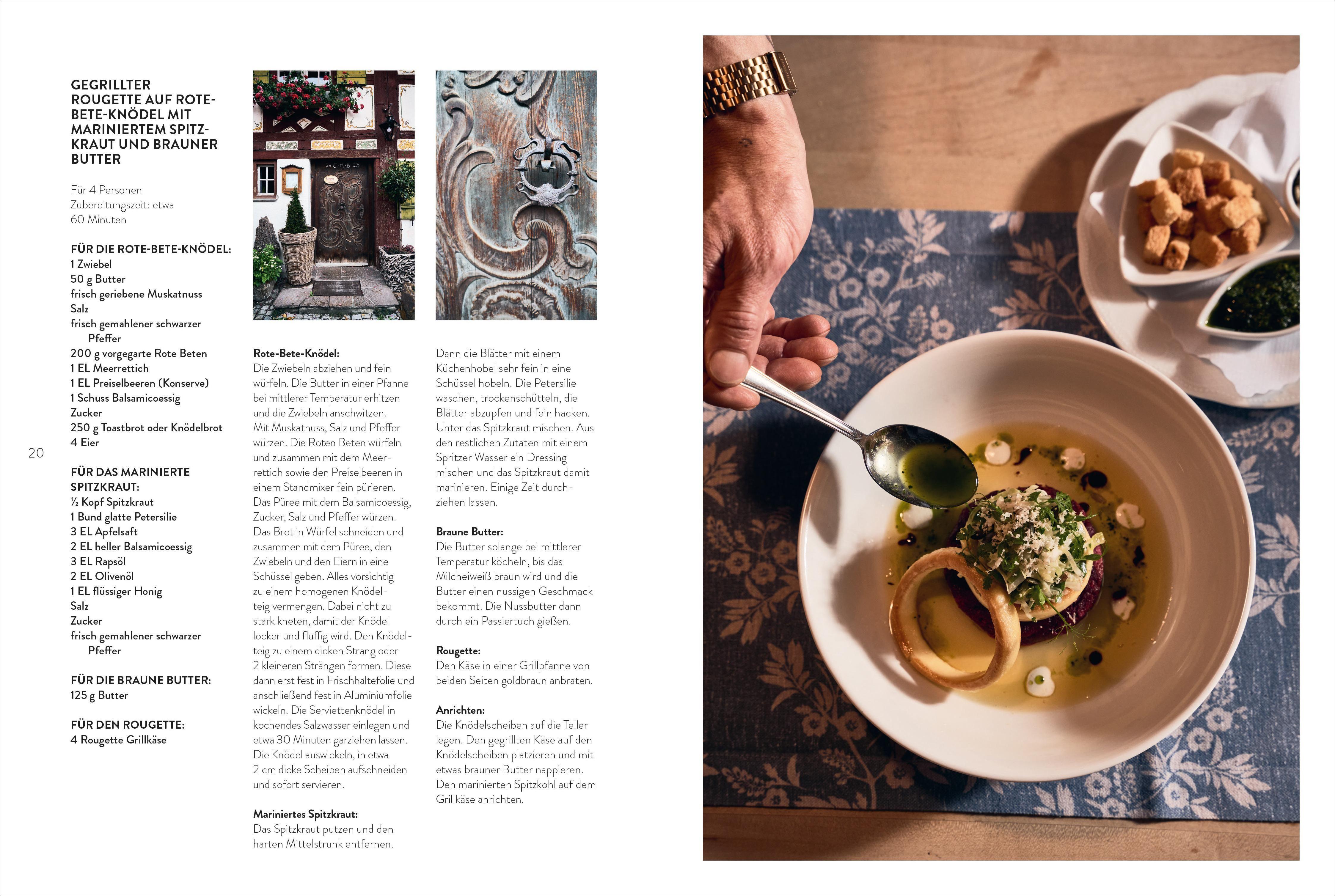 Beispielinhalt (Bild) Das Allgäu-Kochbuch