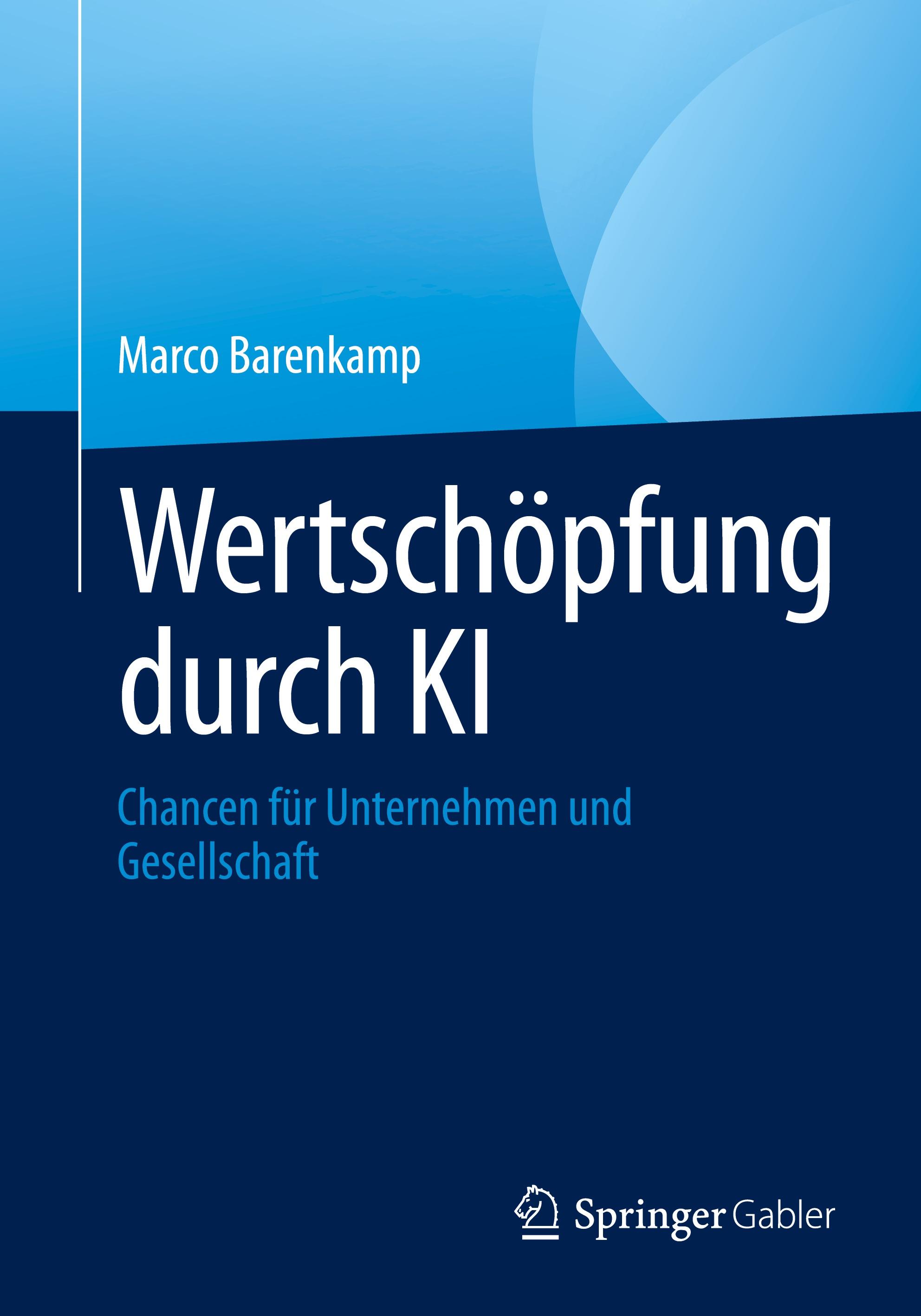 Vorderes Coverbild Wertschöpfung durch KI