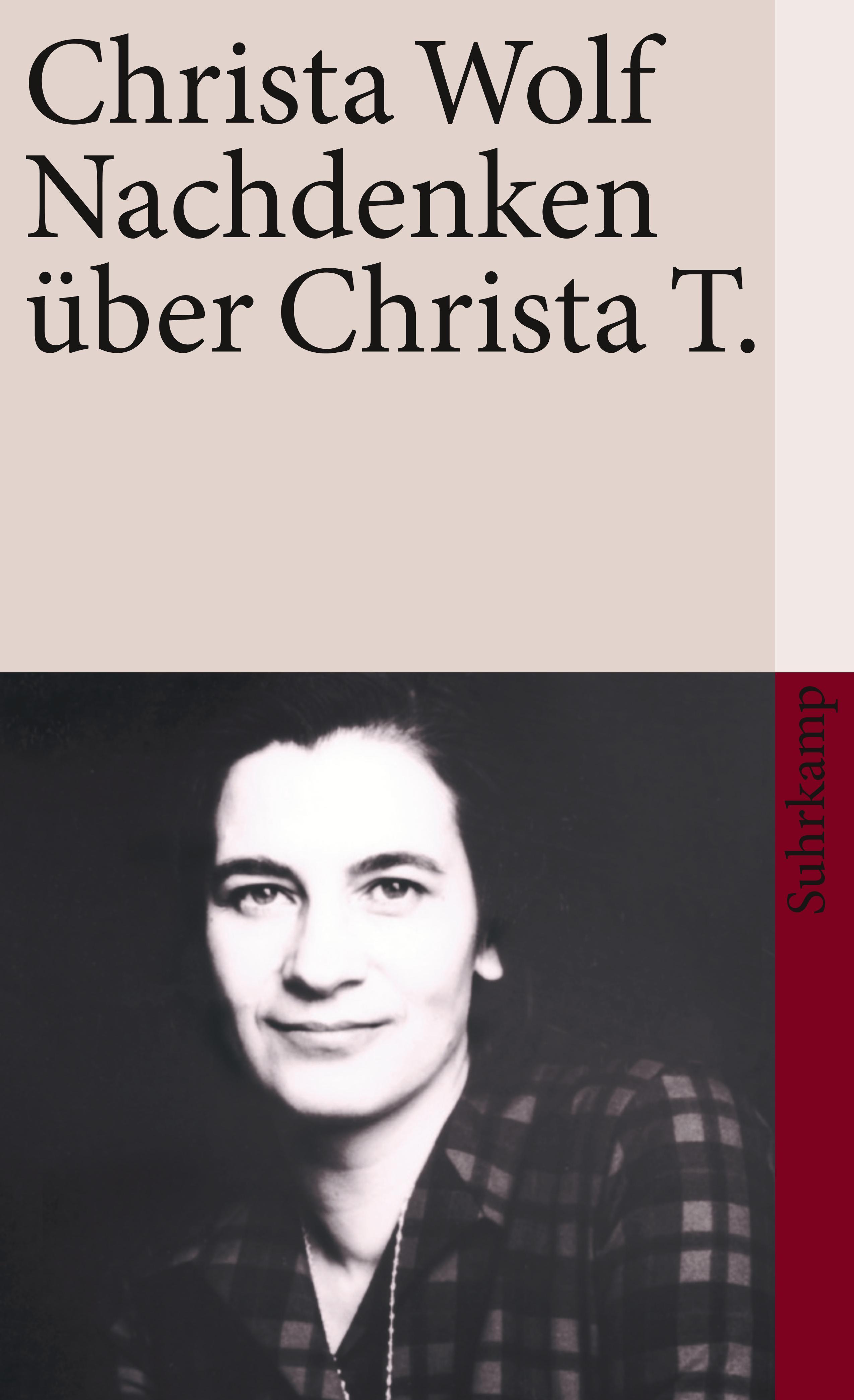 Vorderes Coverbild Nachdenken über Christa T
