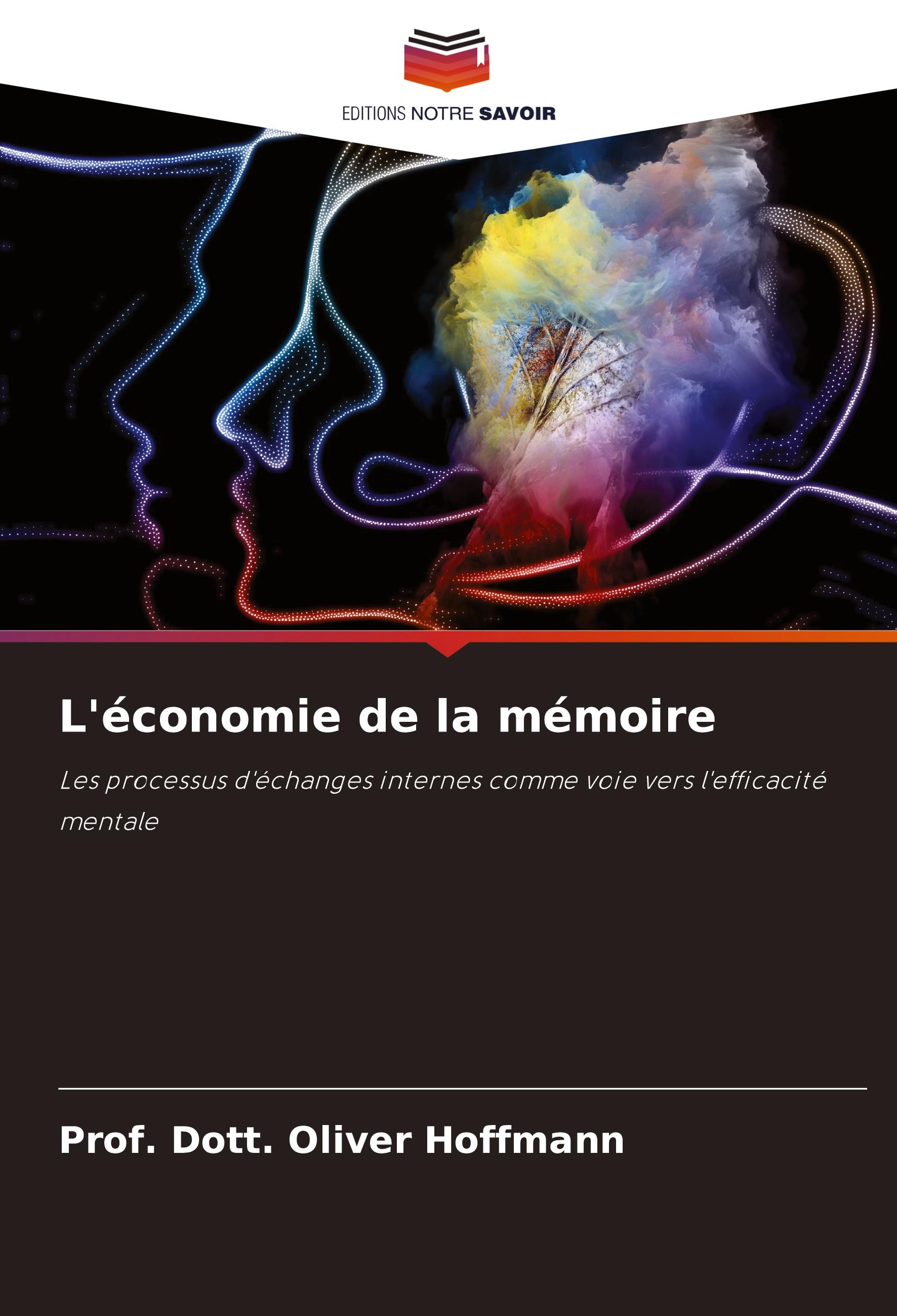 Vorderes Coverbild L'économie de la mémoire