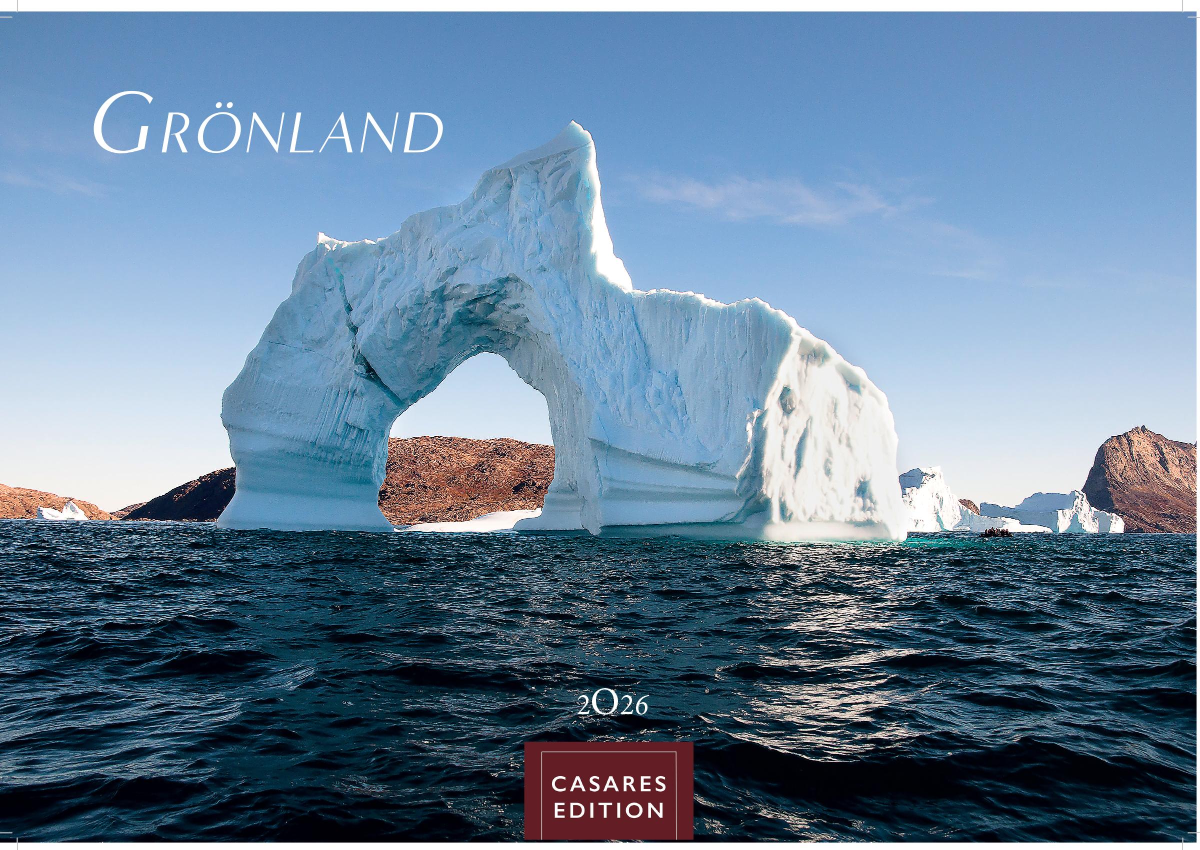Vorderes Coverbild Grönland Kalender 2026 - Wandkalender | Fotokalender Nordeuropa 24x35cm - . mit beeindruckenden Naturaufnahmen, Perfekt für Natur- und Reisebegeisterte