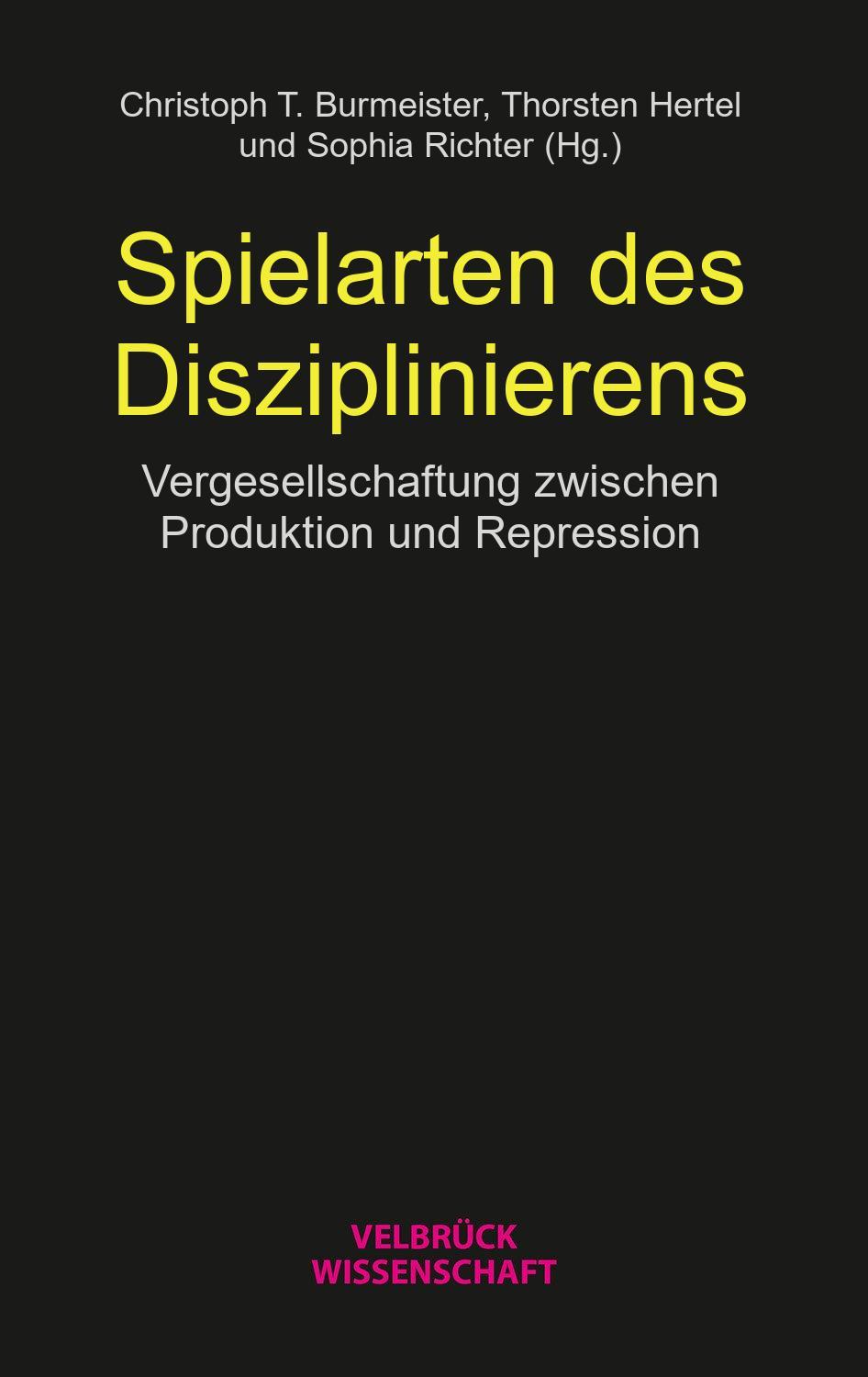 Vorderes Coverbild Spielarten des Disziplinierens