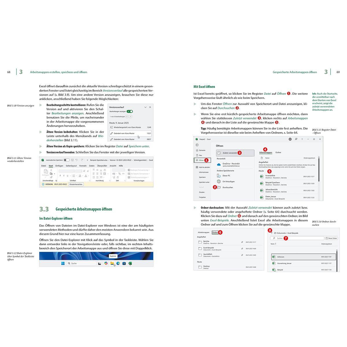 Beispielinhalt (Bild) Excel 2024 - Stufe 1: Grundlagen