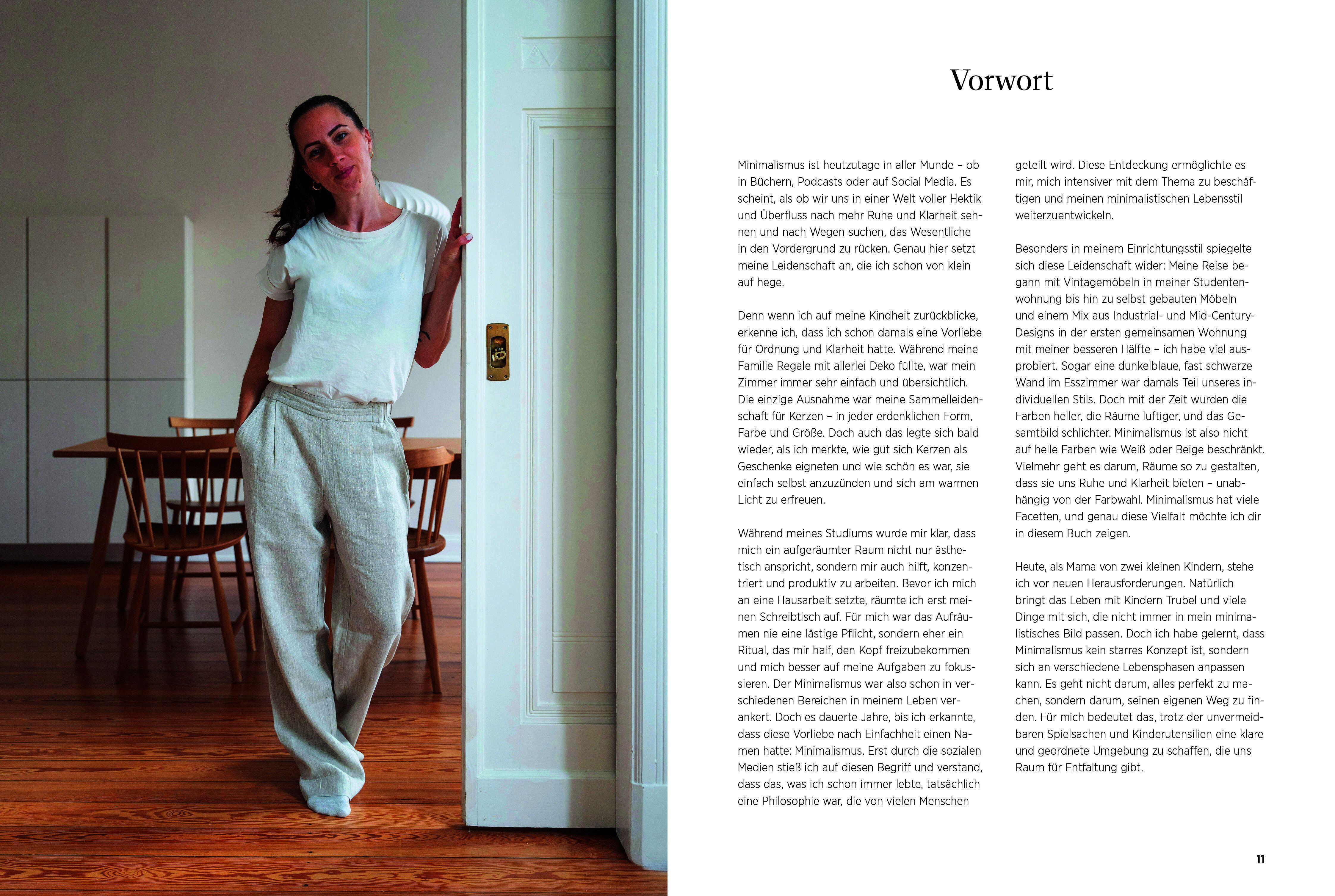 Beispielinhalt (Bild) Minimalistisch wohnen