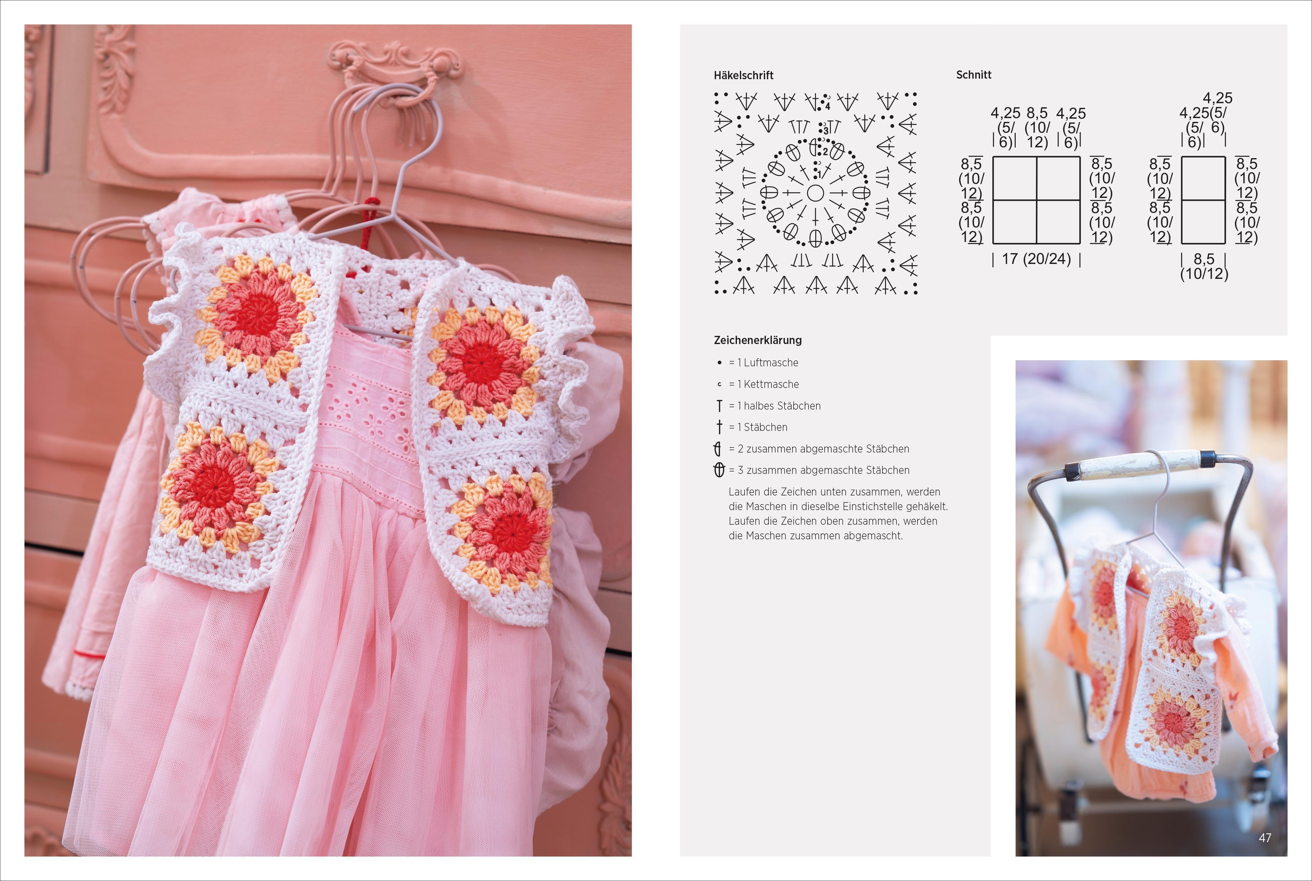 Beispielinhalt (Bild) Granny Squares für die Kleinen