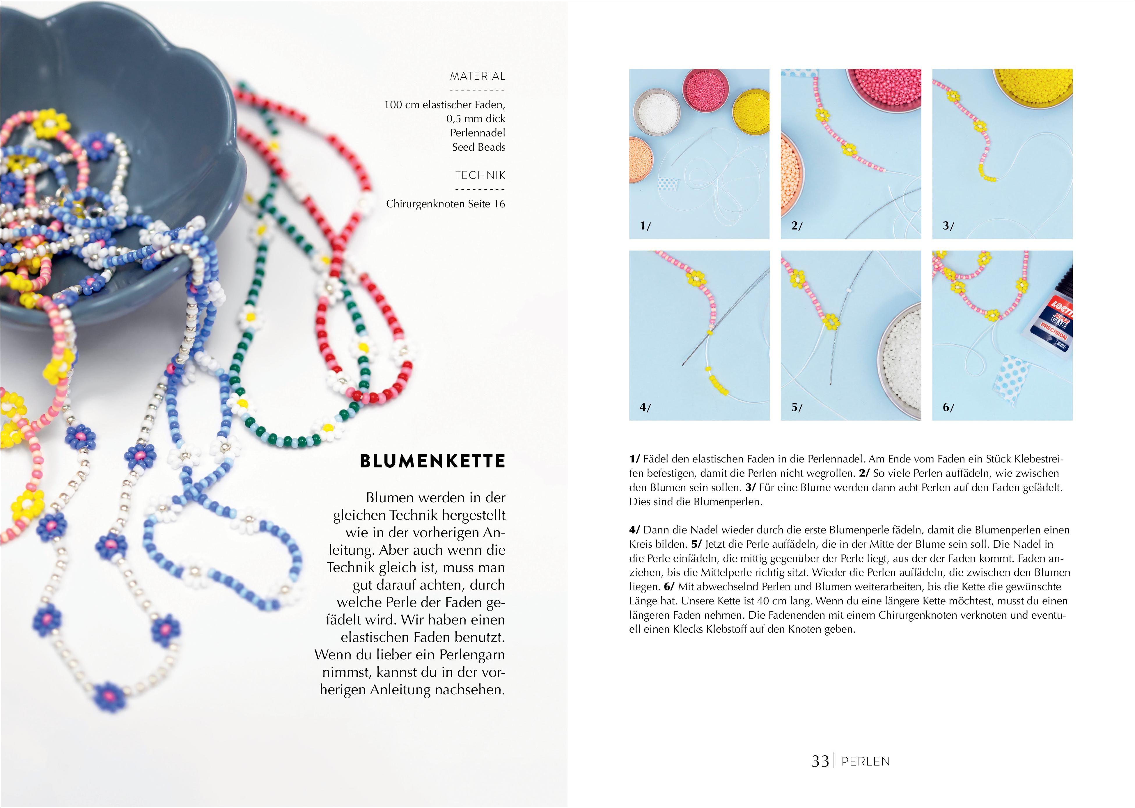 Beispielinhalt (Bild) Ketten handmade