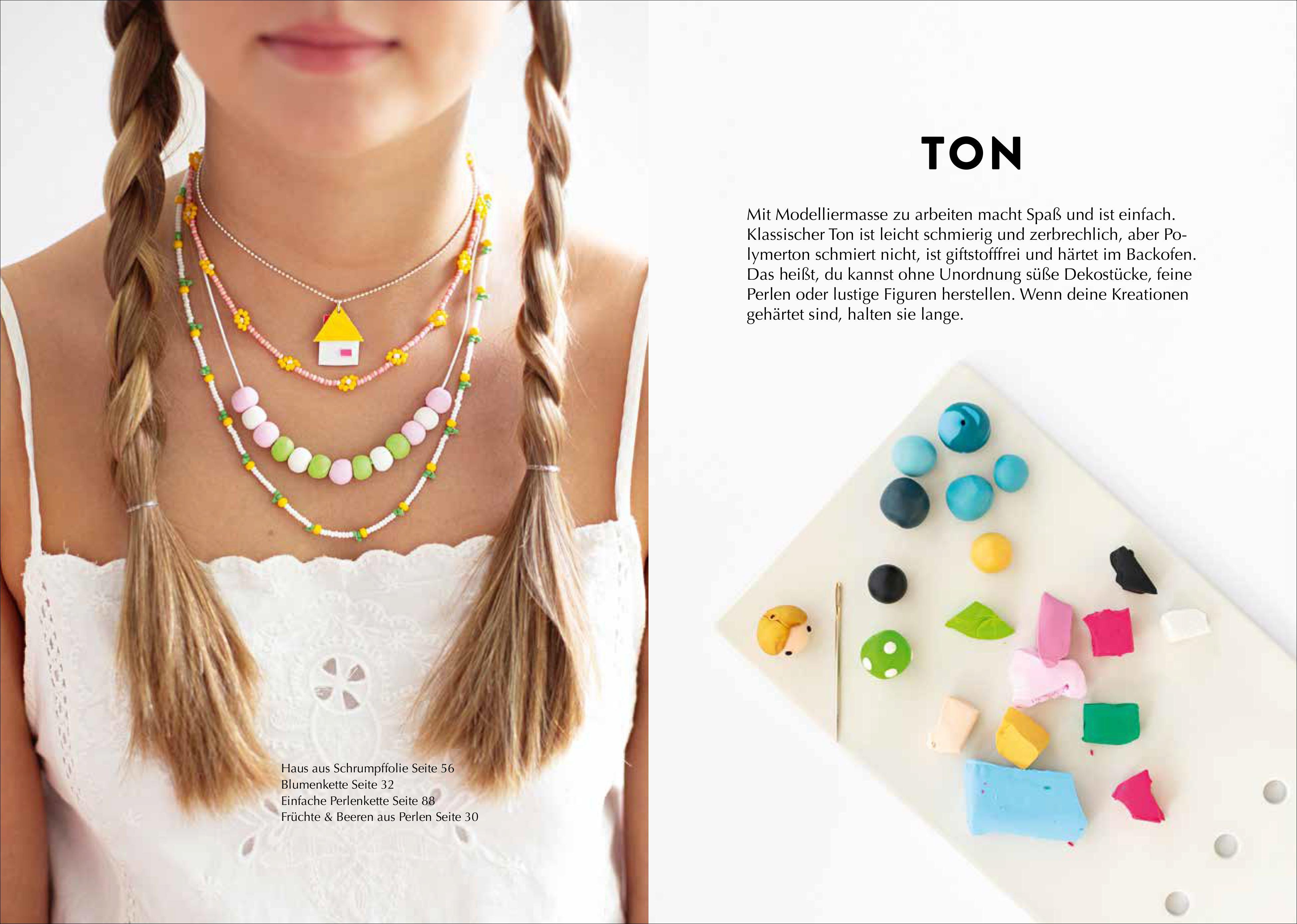 Beispielinhalt (Bild) Ketten handmade