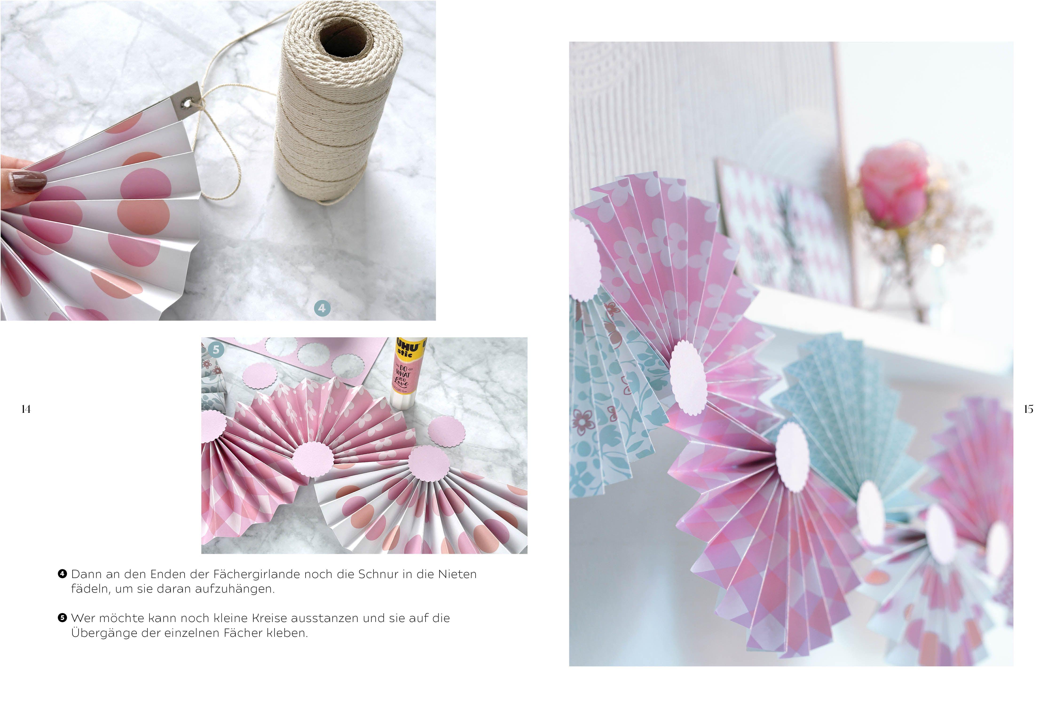 Beispielinhalt (Bild) Kreative Papierdeko